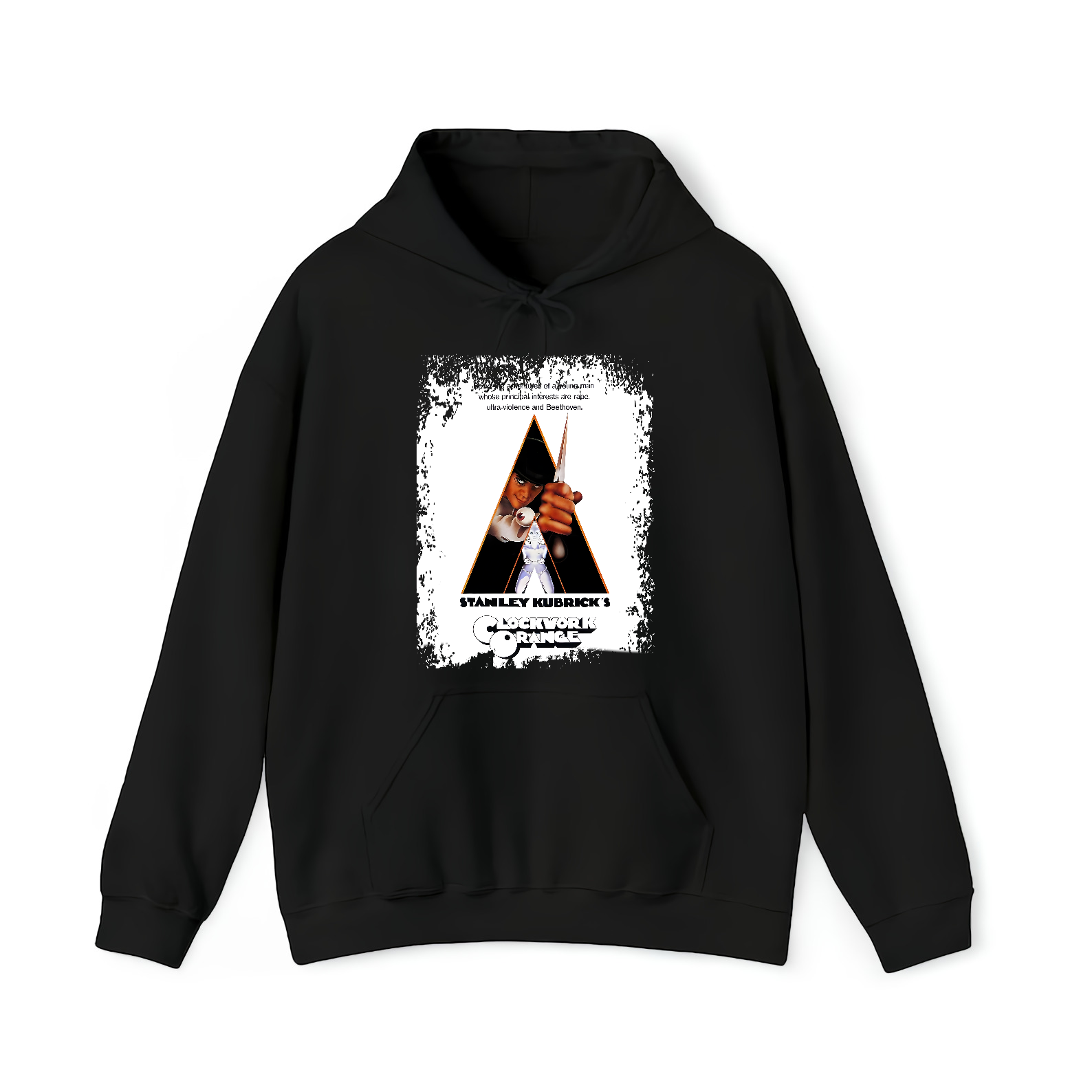 A Clockwork Orange - Movie Poster Inspired Unisex Black Shirt