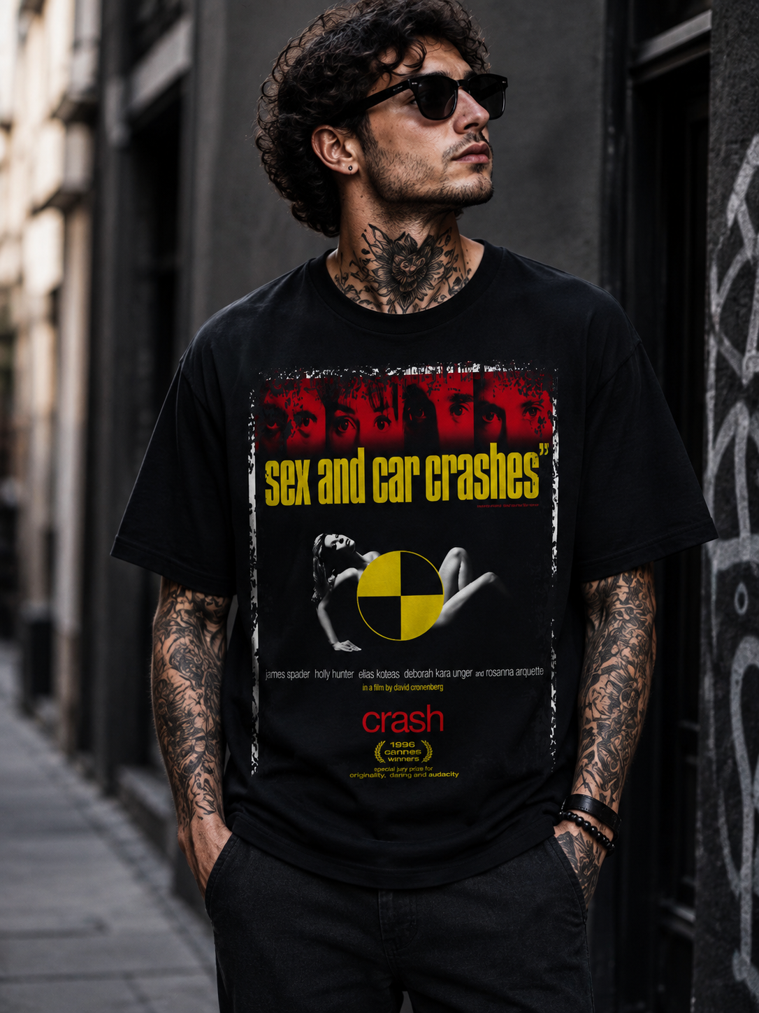 Crash - Movie Poster Inspired Unisex Black Shirt