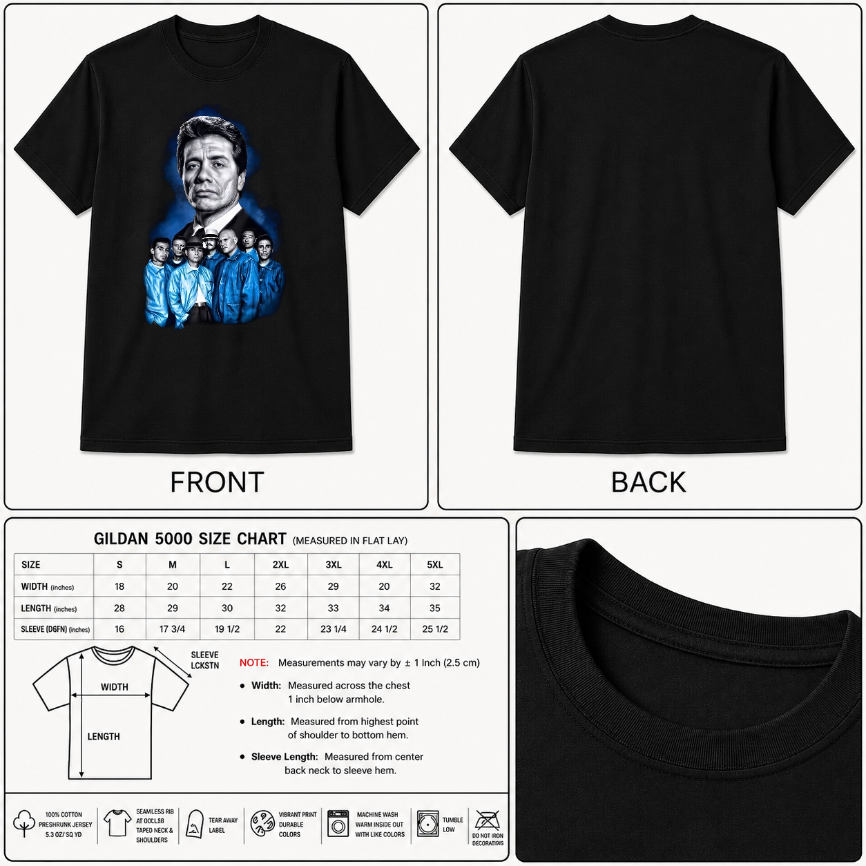 American Me Movie Unisex T-Shirt Black S-3XL-TH82015