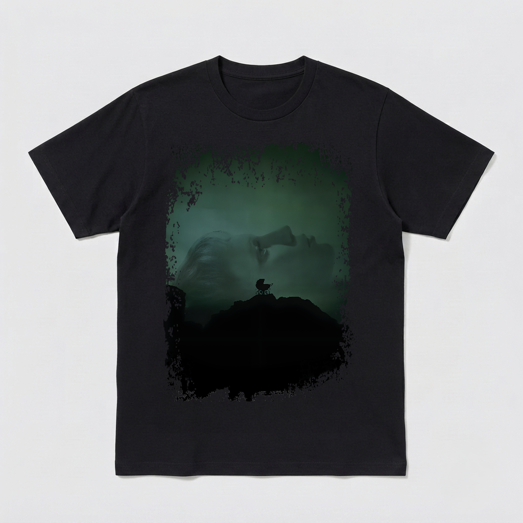Rosemary's Baby - Movie Poster Inspired Unisex Black Shirt