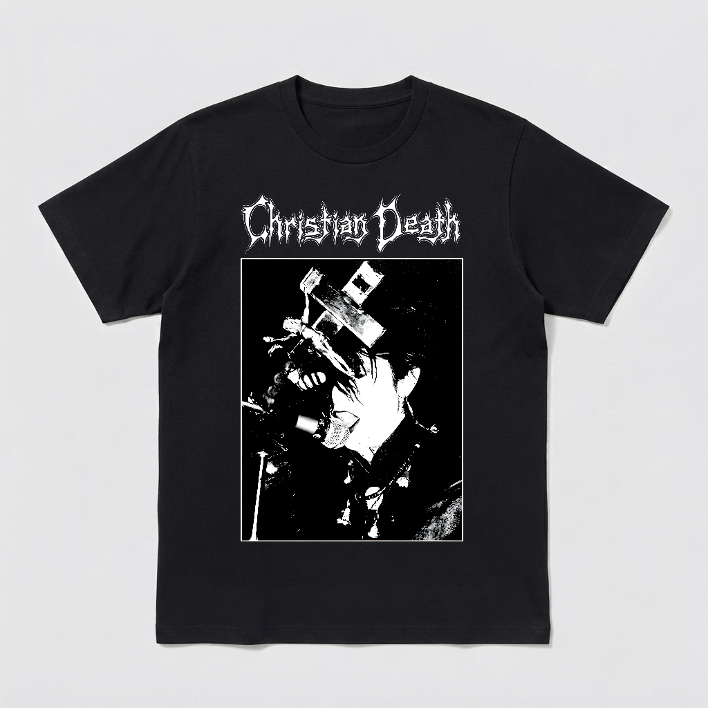 Christian Death T-Shirt, Cotton Black shirt, Unisex Tee