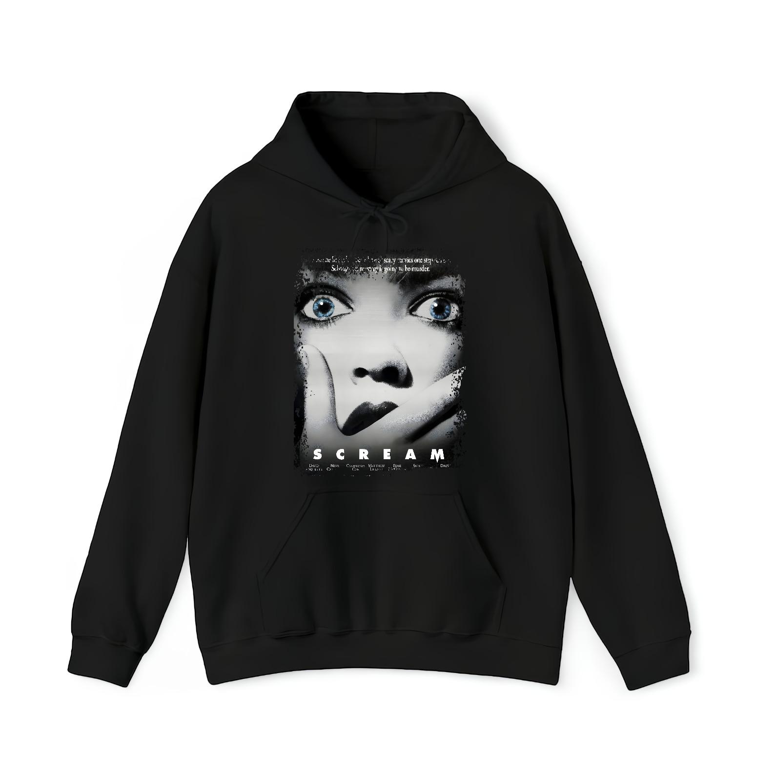Scream - Movie Poster Inspired Unisex Black Shirt