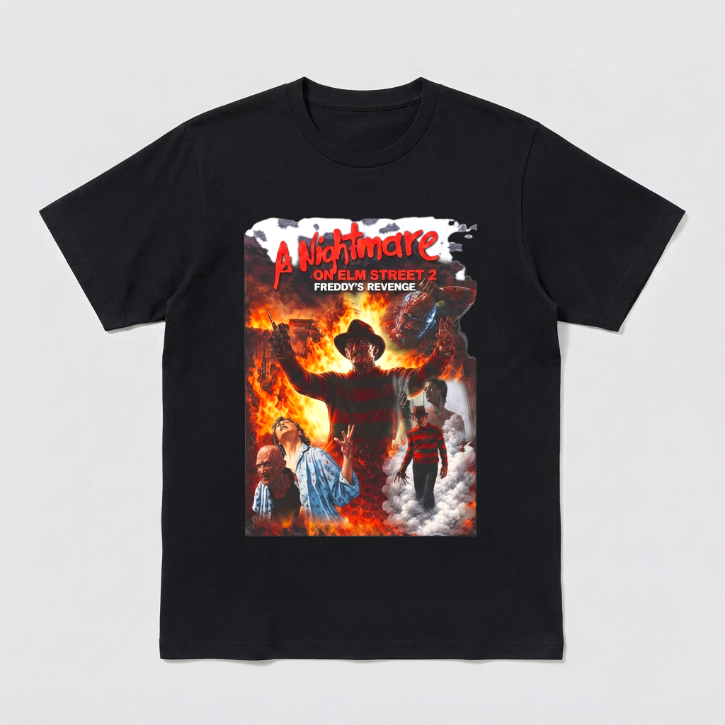 A Nightmare on Elm Street 2 horror movie Shirt Freddy Krueger graphic