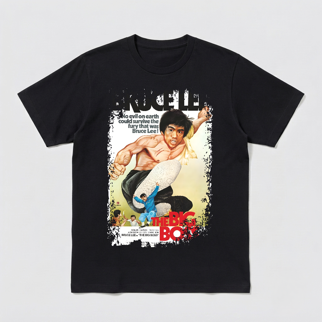 The Big Boss - Movie Poster Inspired Unisex Black Shirt
