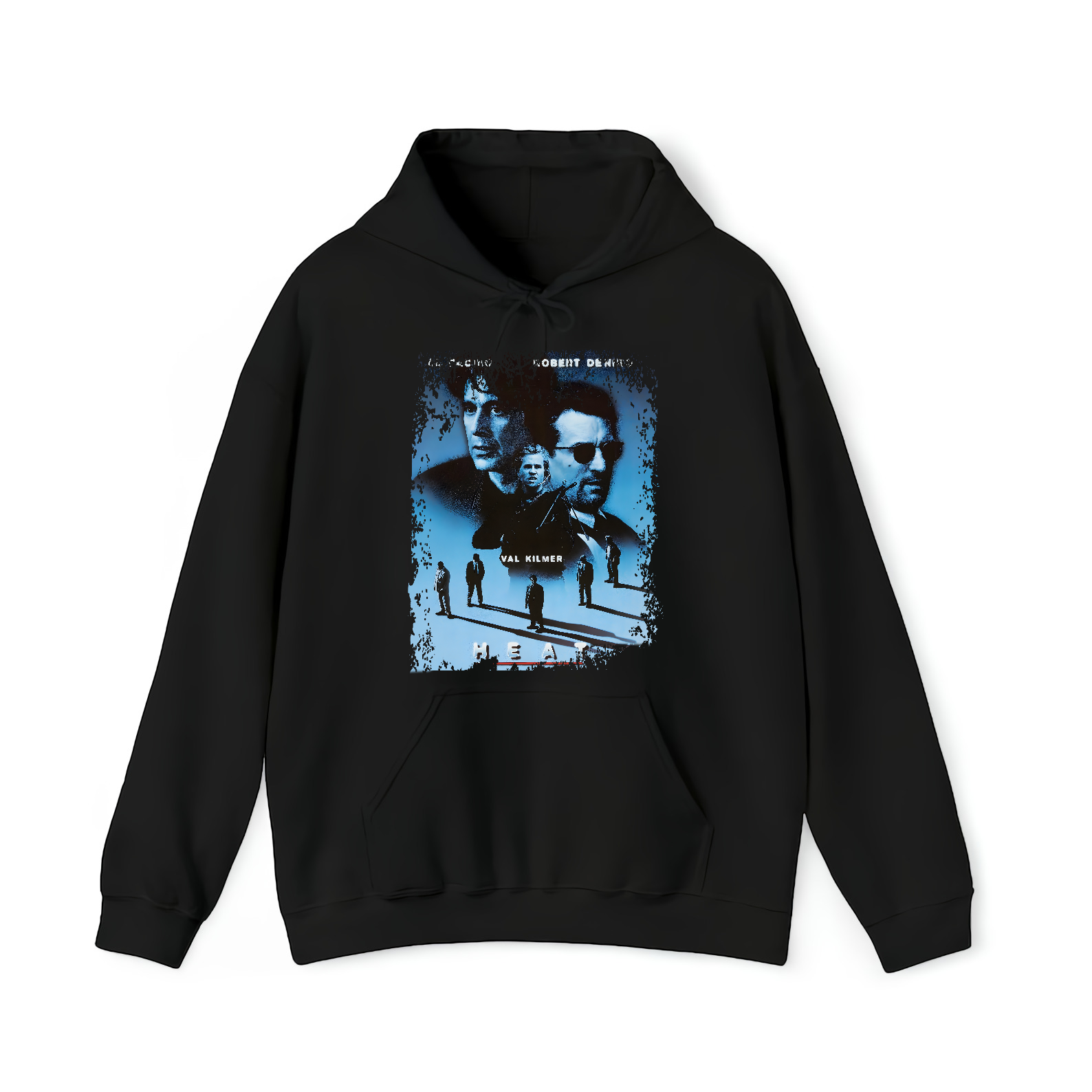 Heat - Movie Poster Inspired Unisex Black T-Shirt - HQ