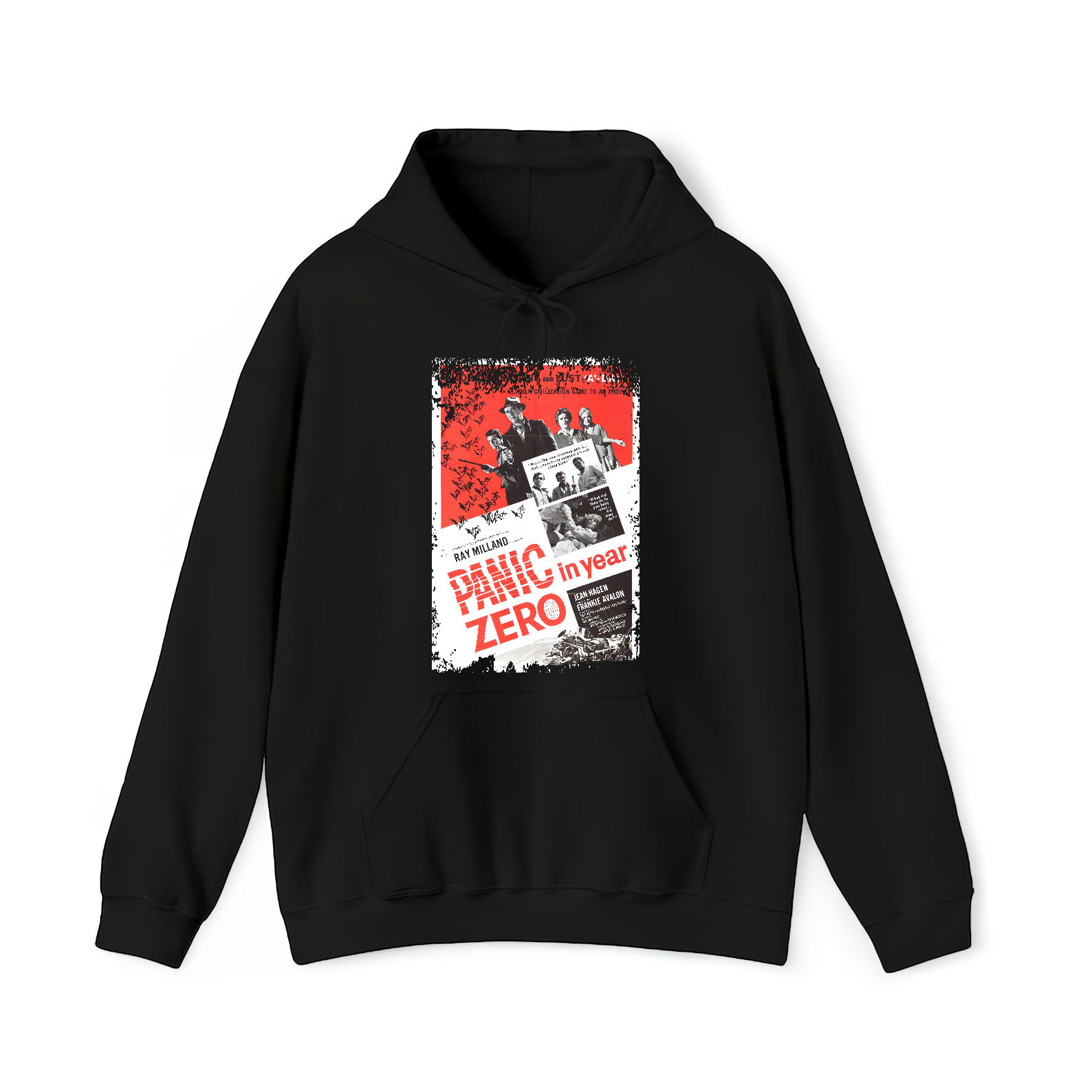 Panic in Year Zero (1962) - Movie Poster inspired Unisex Black Shirt
