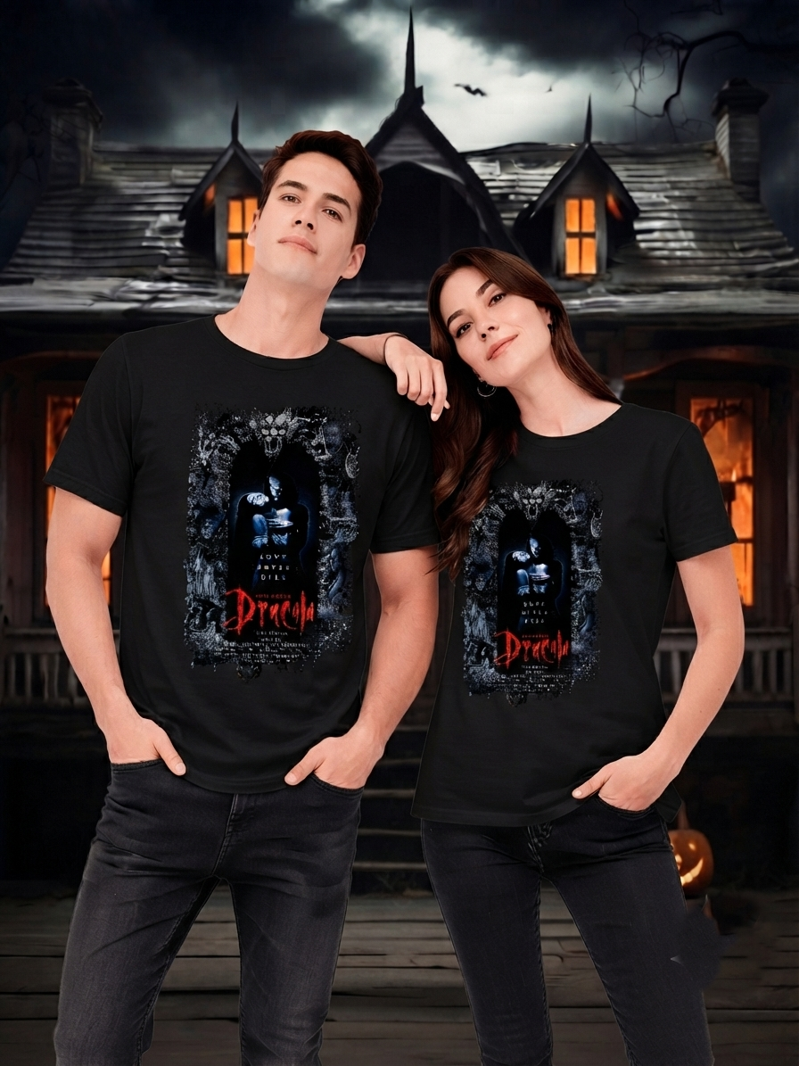 Bram Stokers Dracula - Movie Poster Inspired Unisex Black T-Shirt