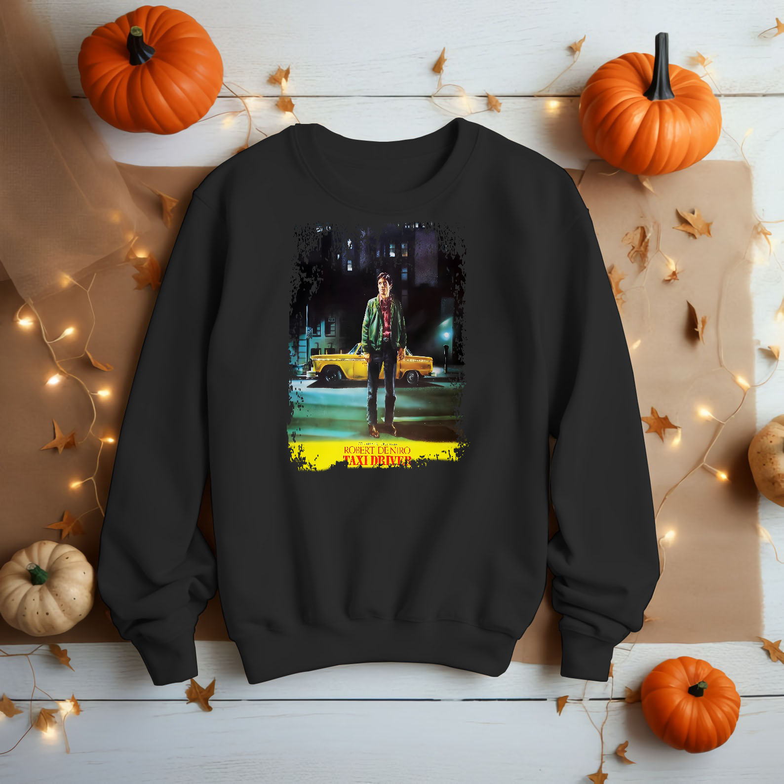 Taxi Driver - Movie Poster Inspired Unisex Black Shirt