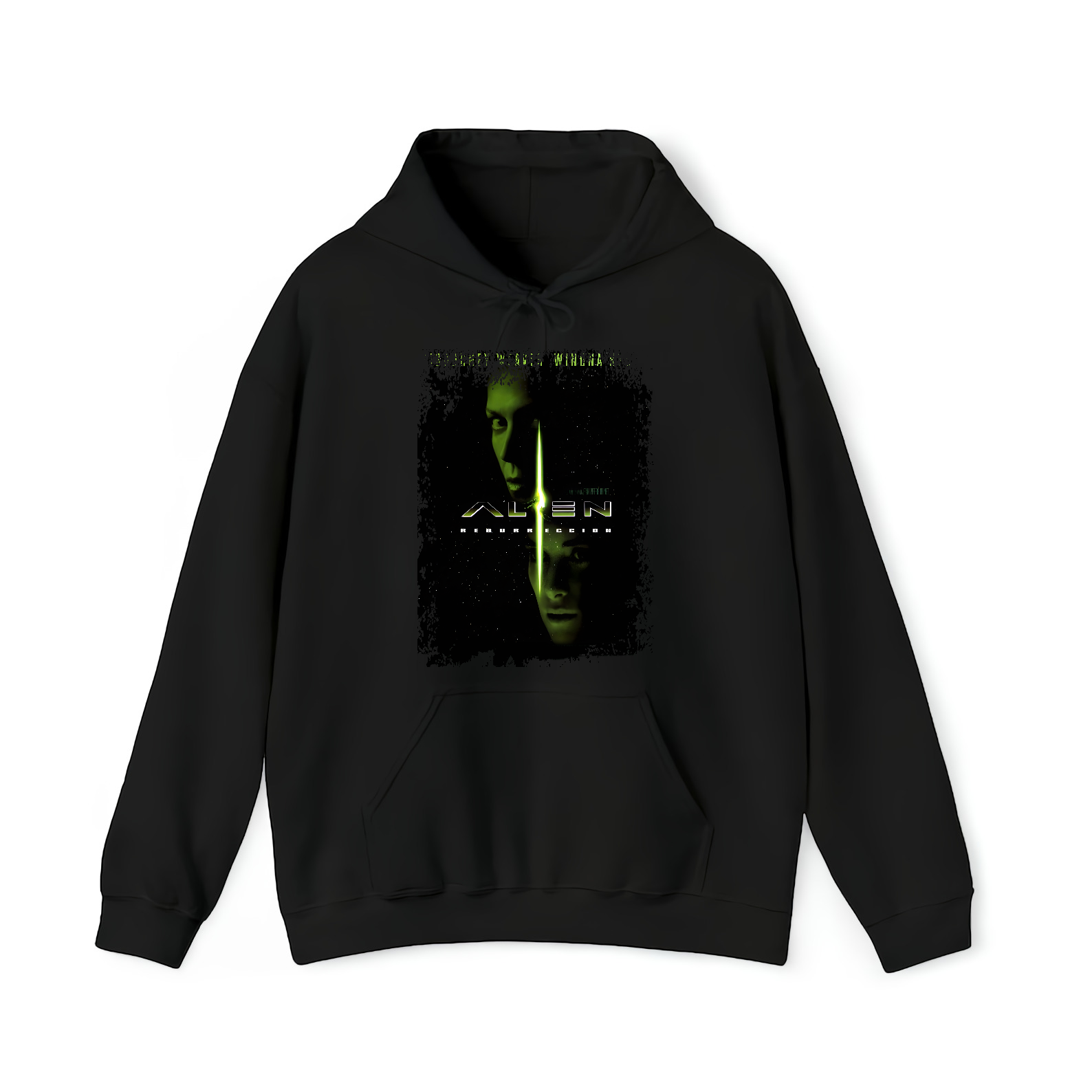 Alien Resurrection - Movie Poster Inspired Unisex Black Shirt