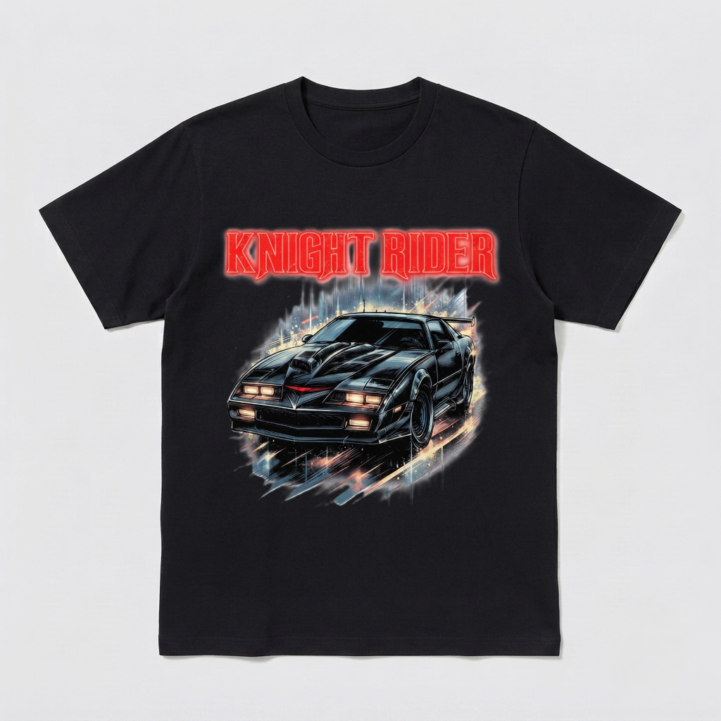 Knight Rider Turbo Boost Shirt - Rev Up the Nostalgia