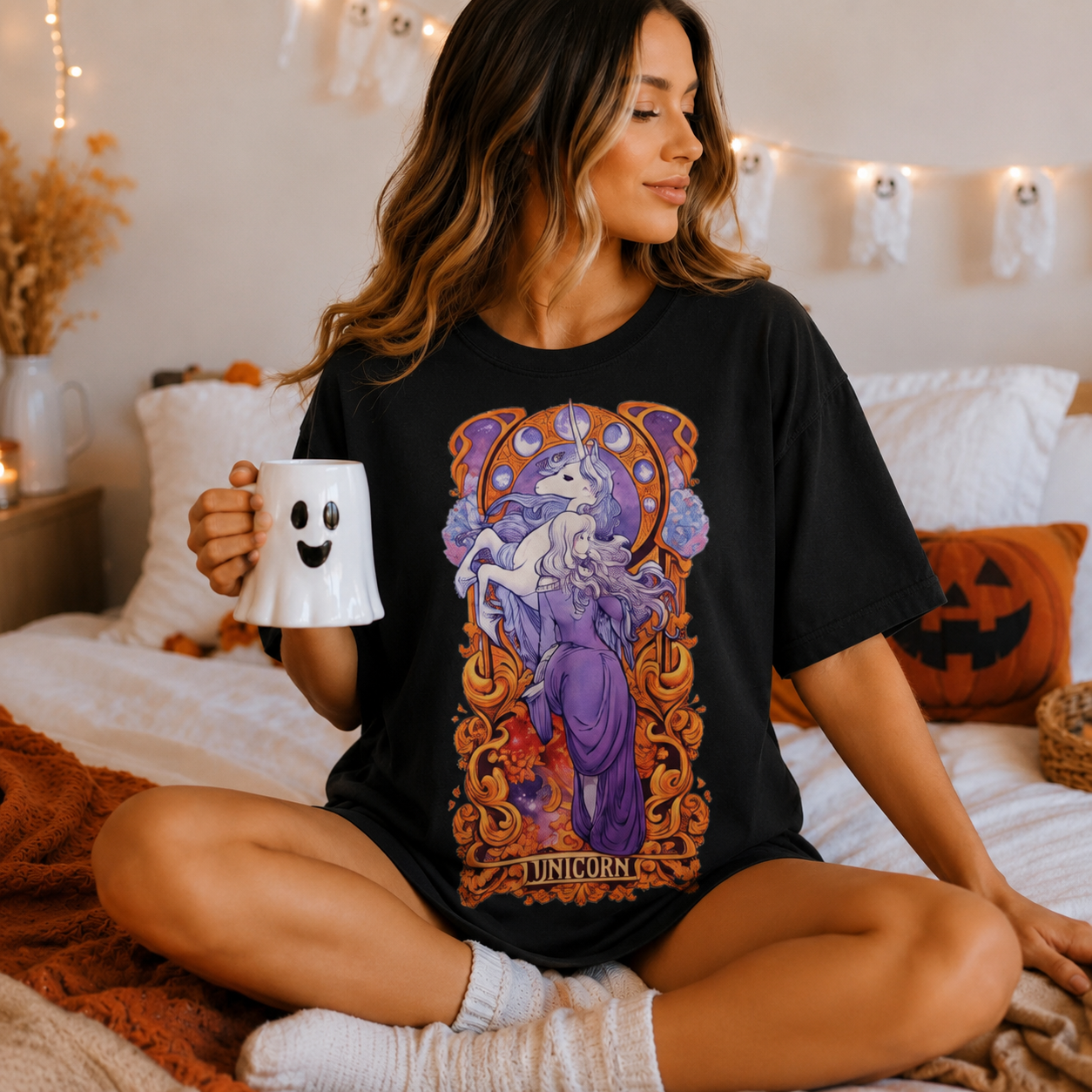 The Last Unicorn Shirt Lady Amalthea Unisex & Kids Animation Book 80s Vintage