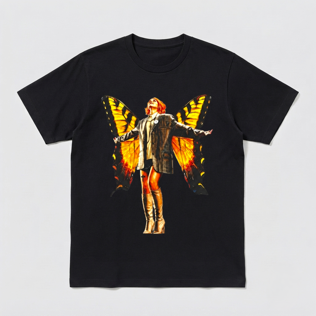 Paramore Butterfly Wings Shirt Graphic Fan Tee Gift