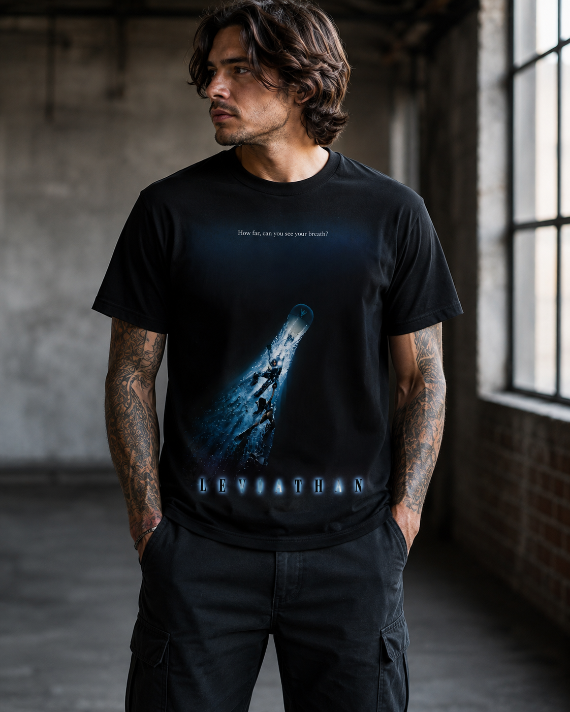 Leviathan - Movie Poster inspired Unisex Black Shirt
