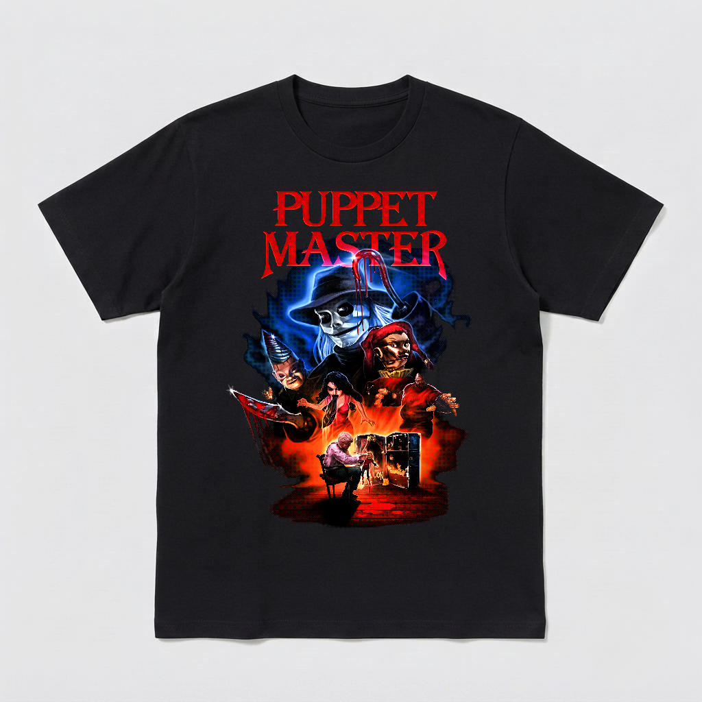 Puppet Master Movie Horror T-Shirt Black S-3XL-TH82003