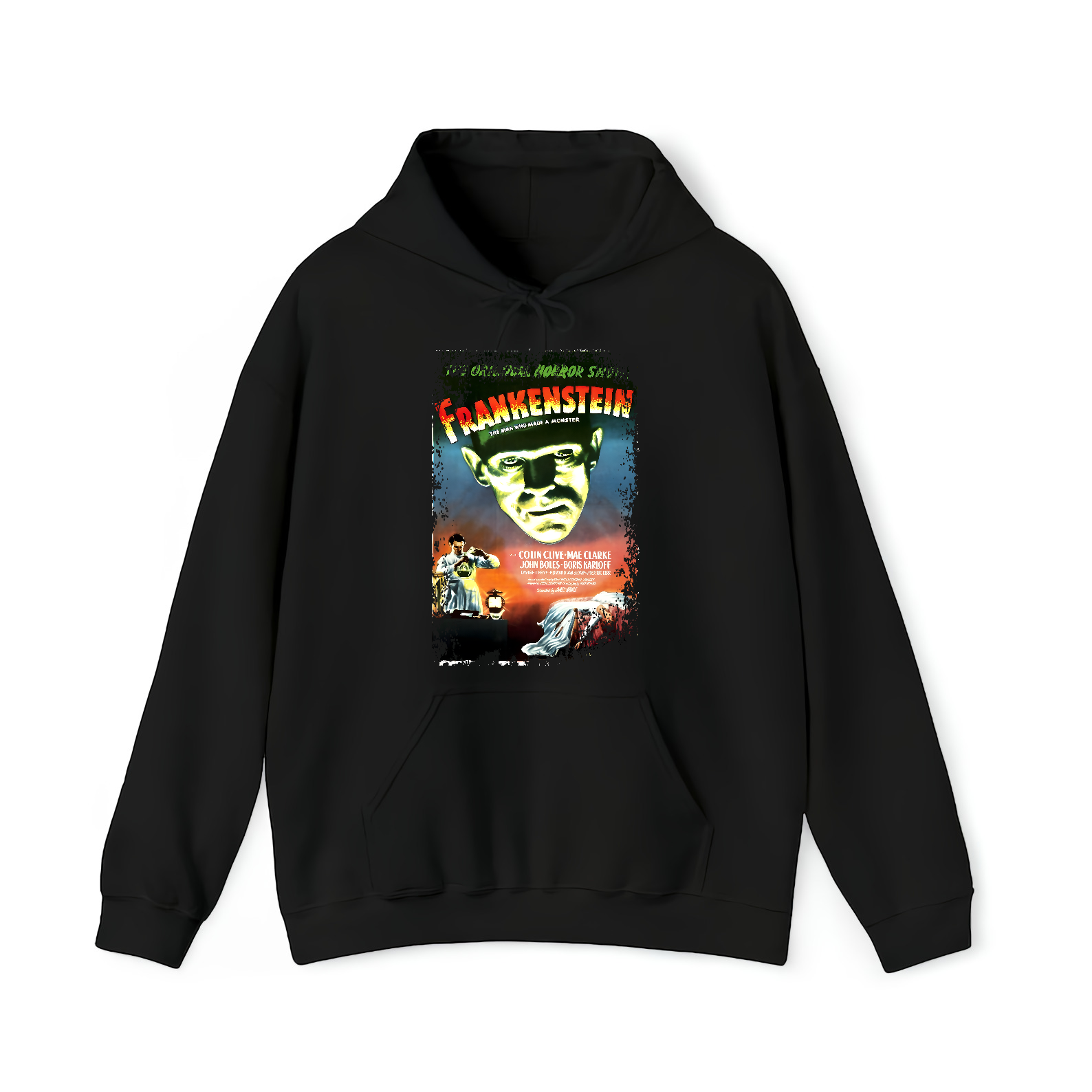 Frankenstein (1931) - Movie Poster inspired Unisex Black Shirt