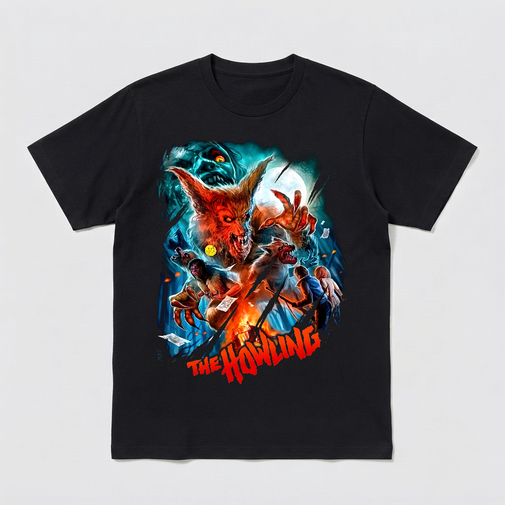 The Howling 1981 T-Shirt - Vintage Horror Movie Graphic Tee, Unisex Retro-TH82094