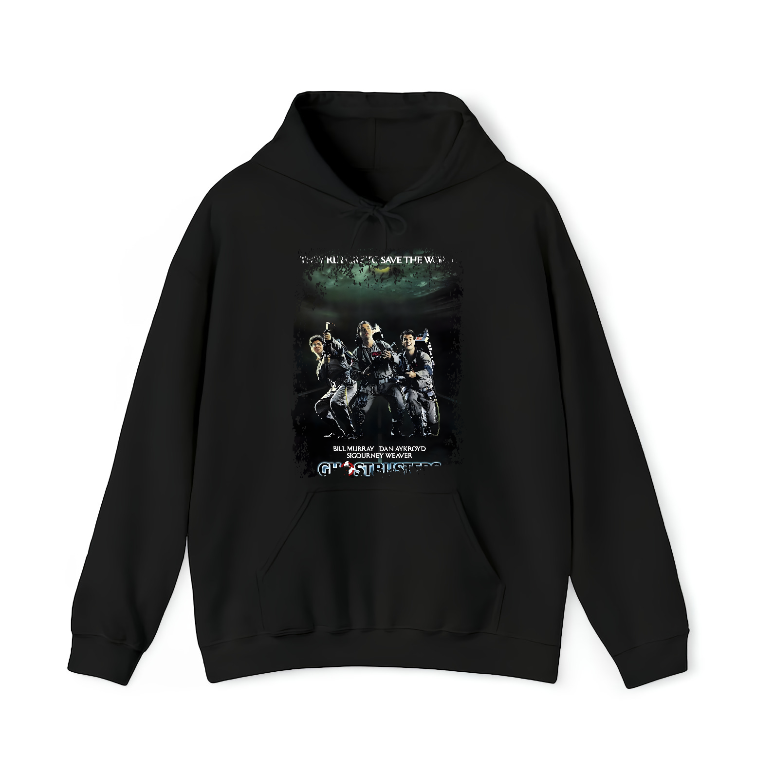 Ghostbusters - Movie Poster Inspired Unisex Black T-Shirt - HQ