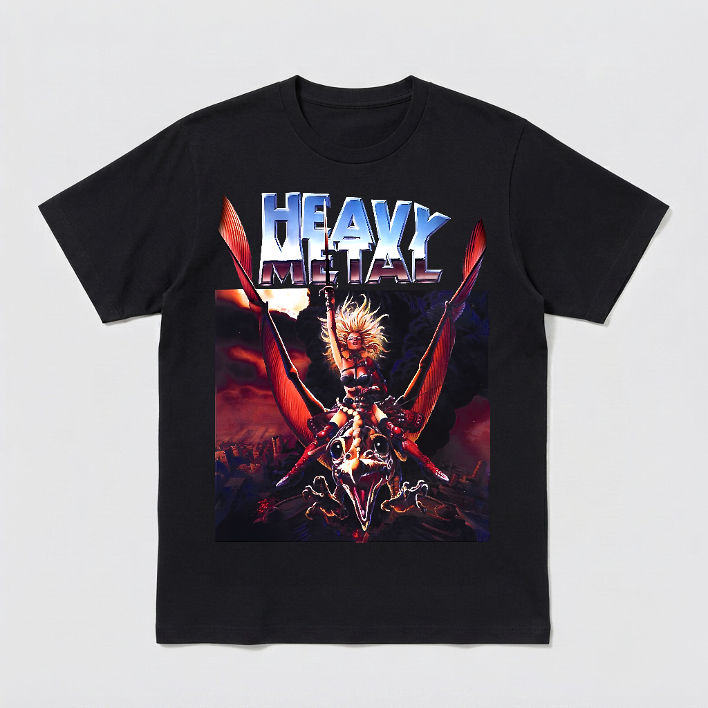 Retro Vintage Heavy-Movie Men Women Funny Metal Shirt - HQ