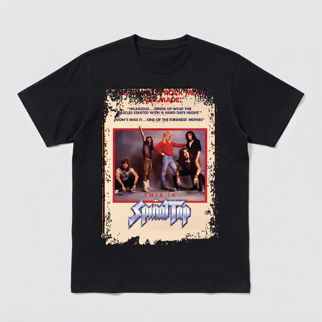This is Spinal Tap - Movie Poster Inspired Unisex Black Shirt