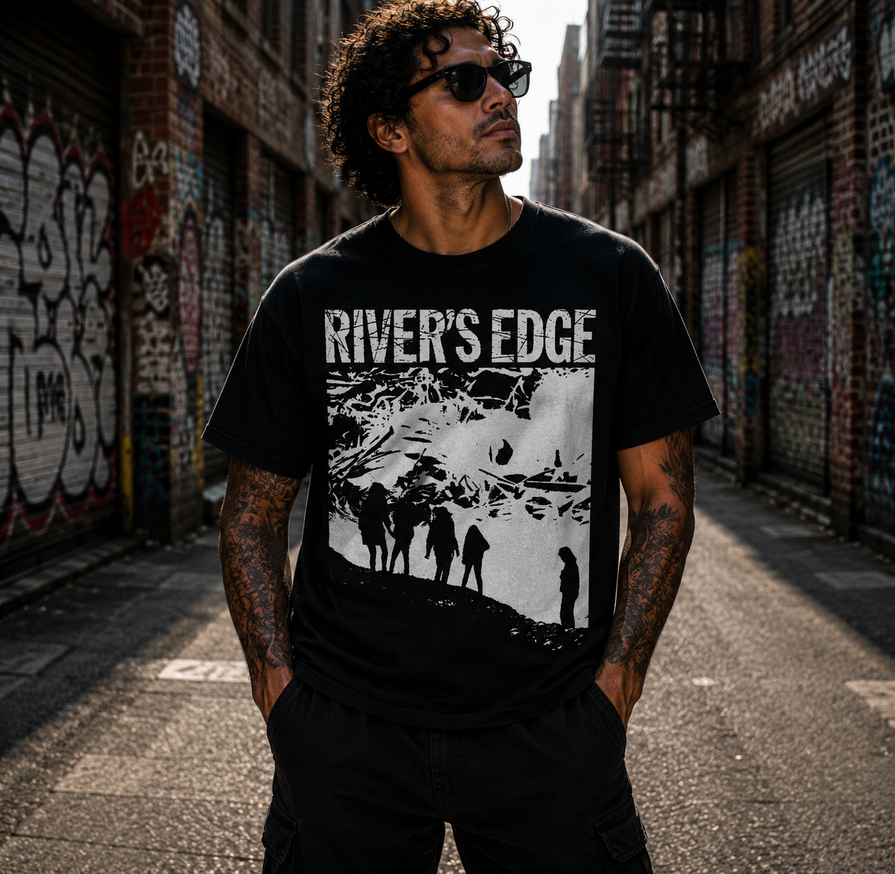 Rivers Edge 1986 Cult Movie Shirt, 80s Horror Shirt, Over The Edge, Unisex tee