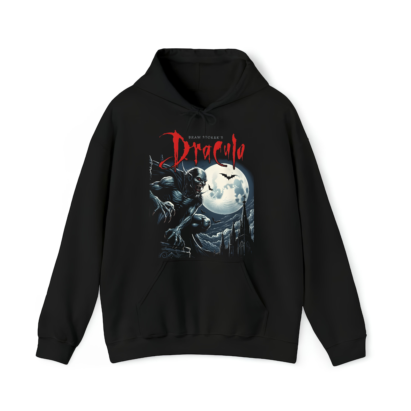 Bram Stoker's Dracula T Shirt - Vampire Classic Graphic Tee Halloween Art - New-TH82085