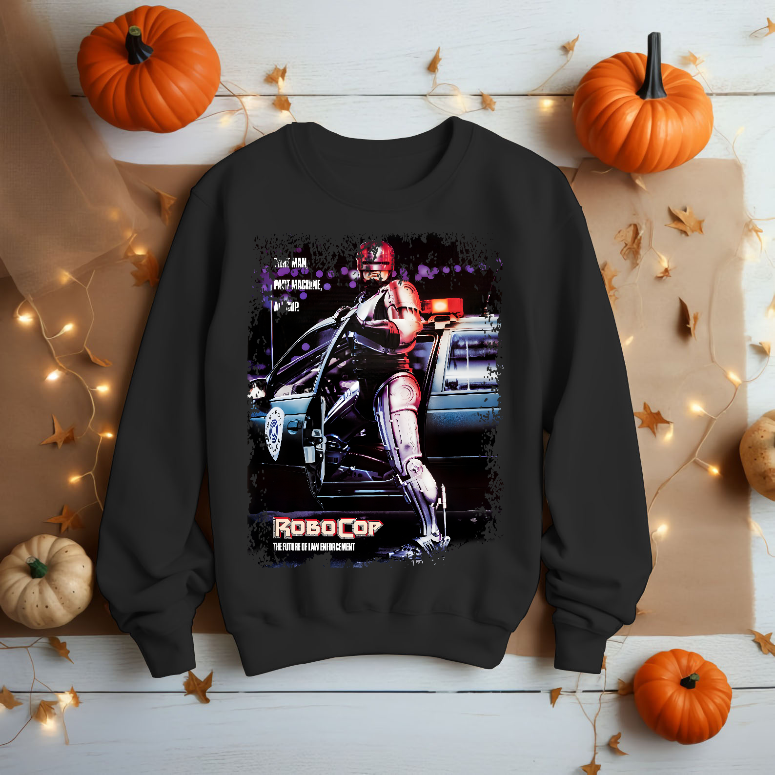 Robocop - Movie Poster Inspired Unisex Black T-Shirt - HQ