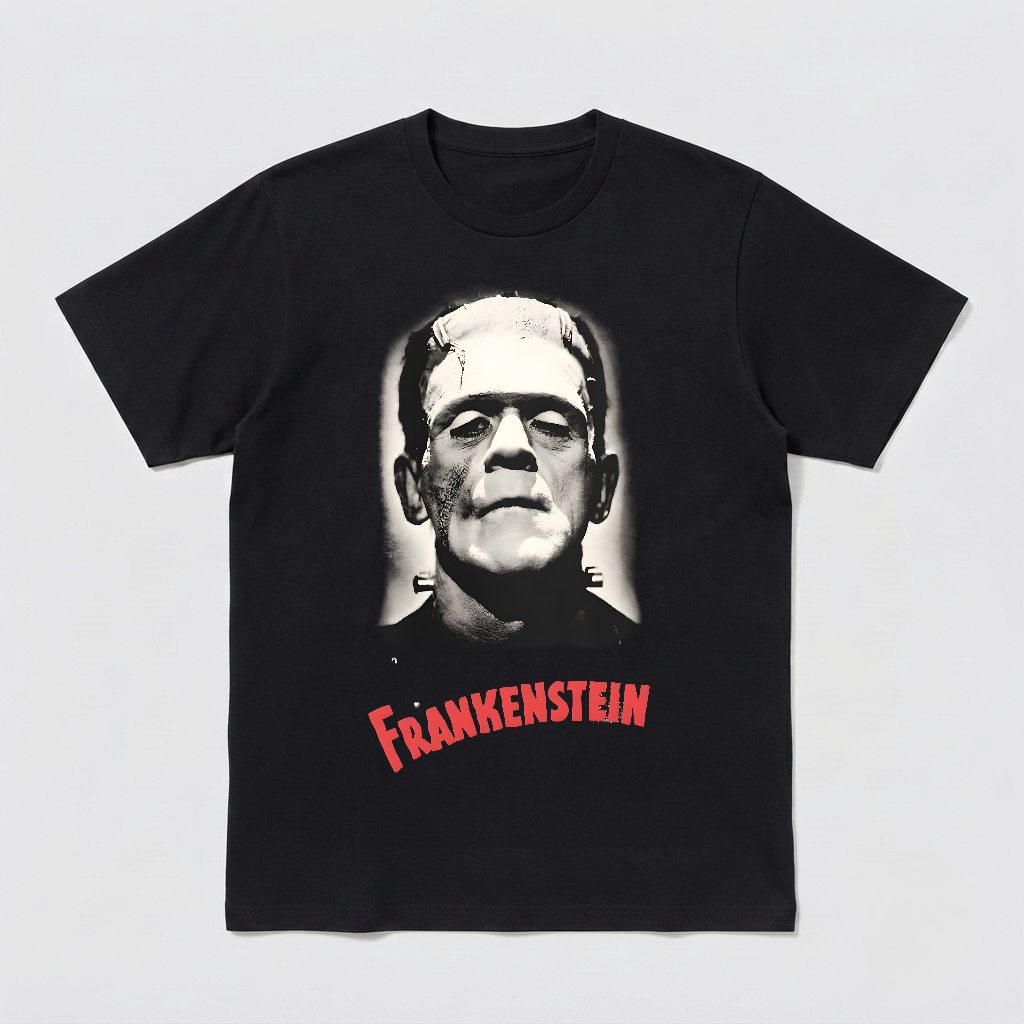 Frankenstein Classic Horror T-Shirt S-3XL Black-TH82012