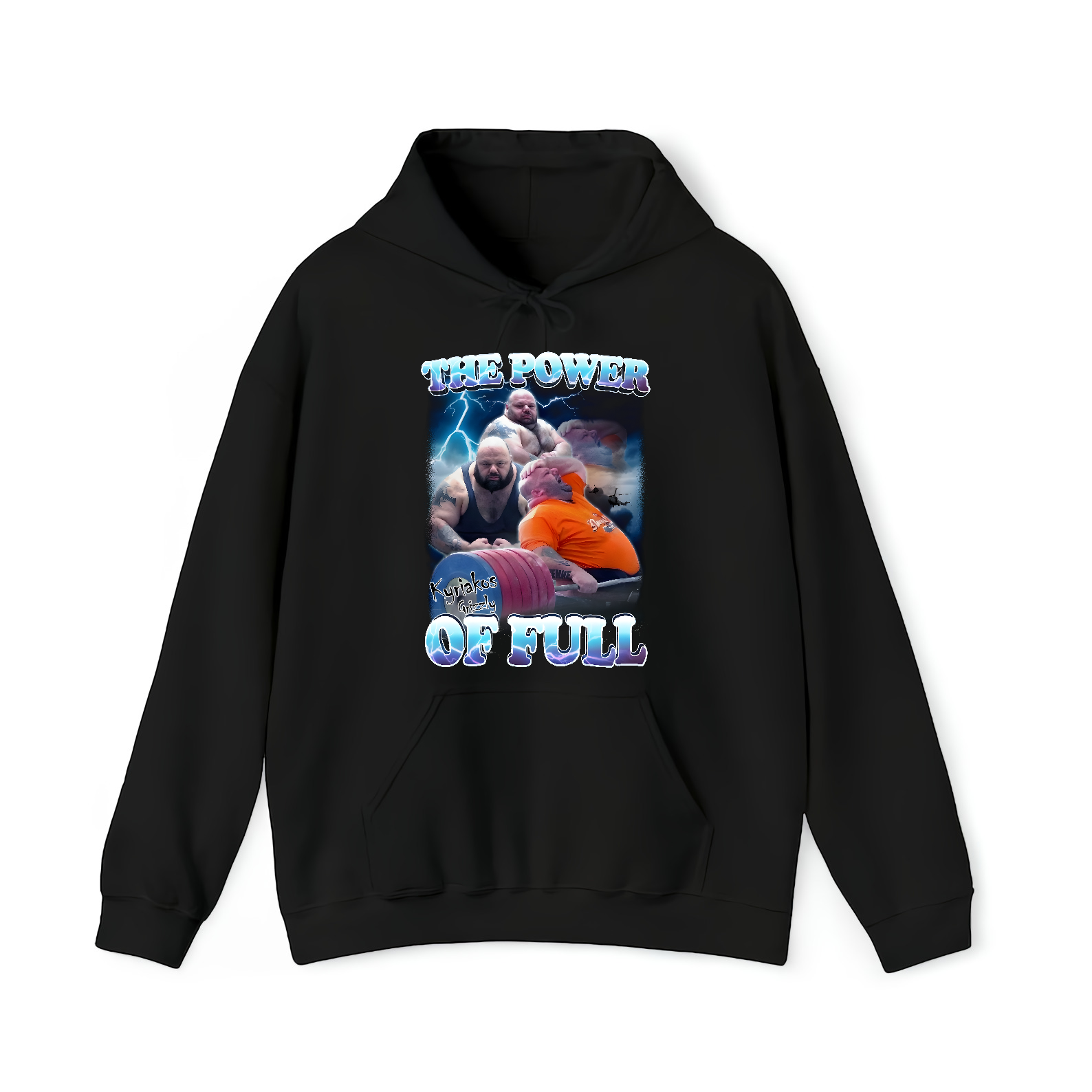 The Power of Full Funny Kyriakos Grizzly Dank Meme Tee Shirt Gift for Woman and Man, Gym Bro Gifts, Unhinged Shirt, Pump Cover Tshirt, Gifts