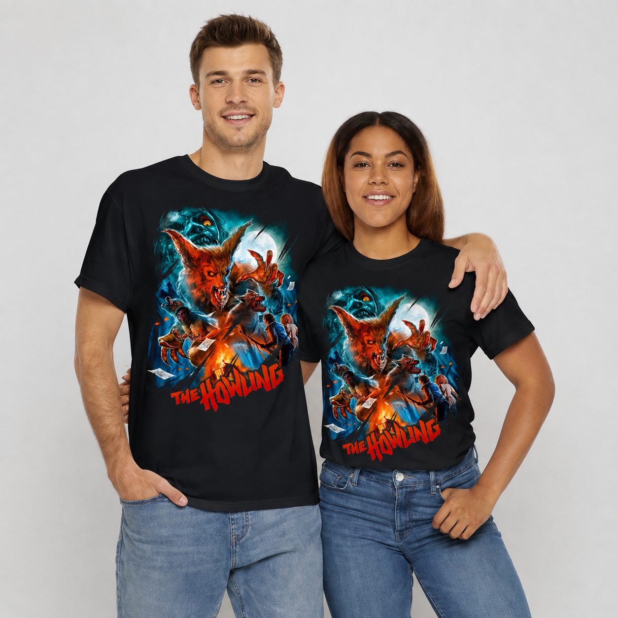 The Howling 1981 T-Shirt - Vintage Horror Movie Graphic Tee, Unisex Retro-TH82094