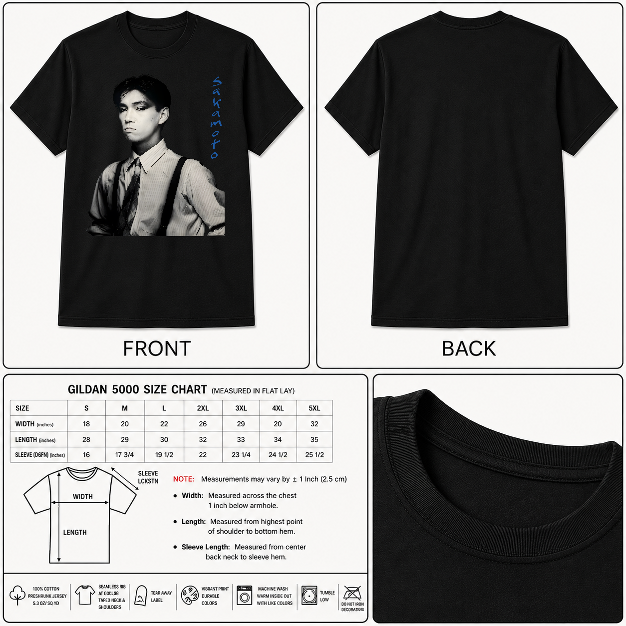 Ryuichi Sakamoto Shirt new wave Unisex tee