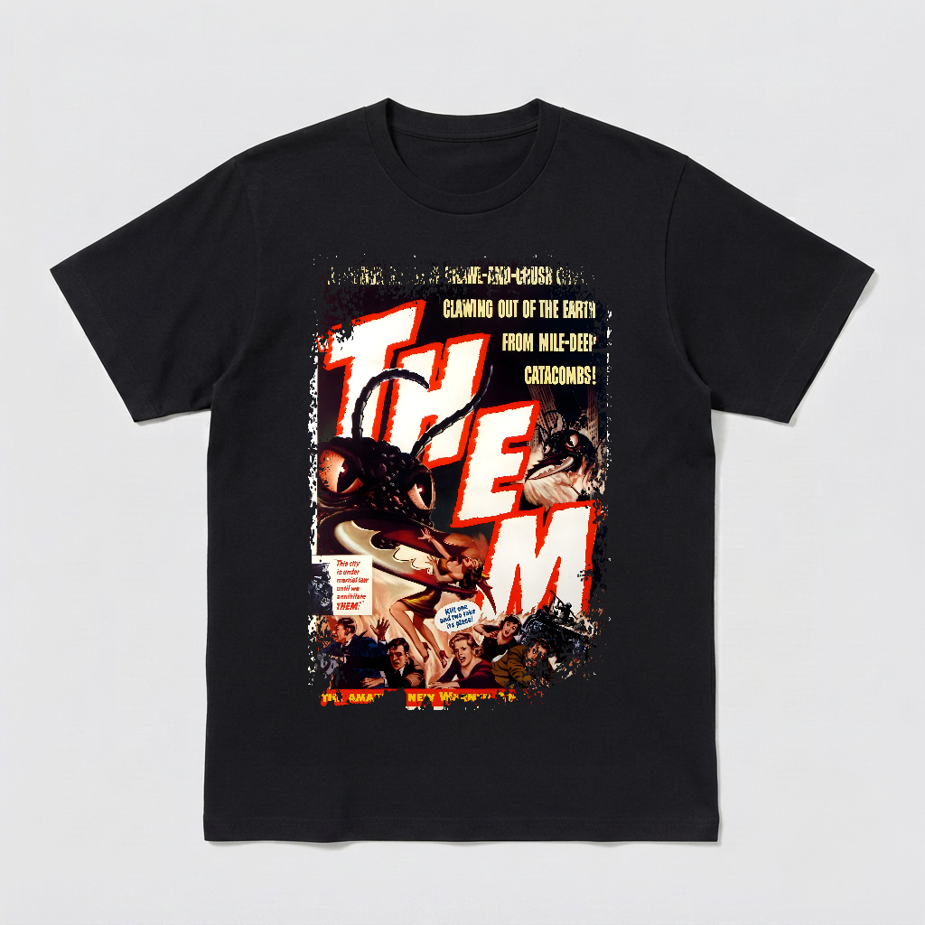 Them (1954) - Movie Poster inspired Unisex Black Shirt