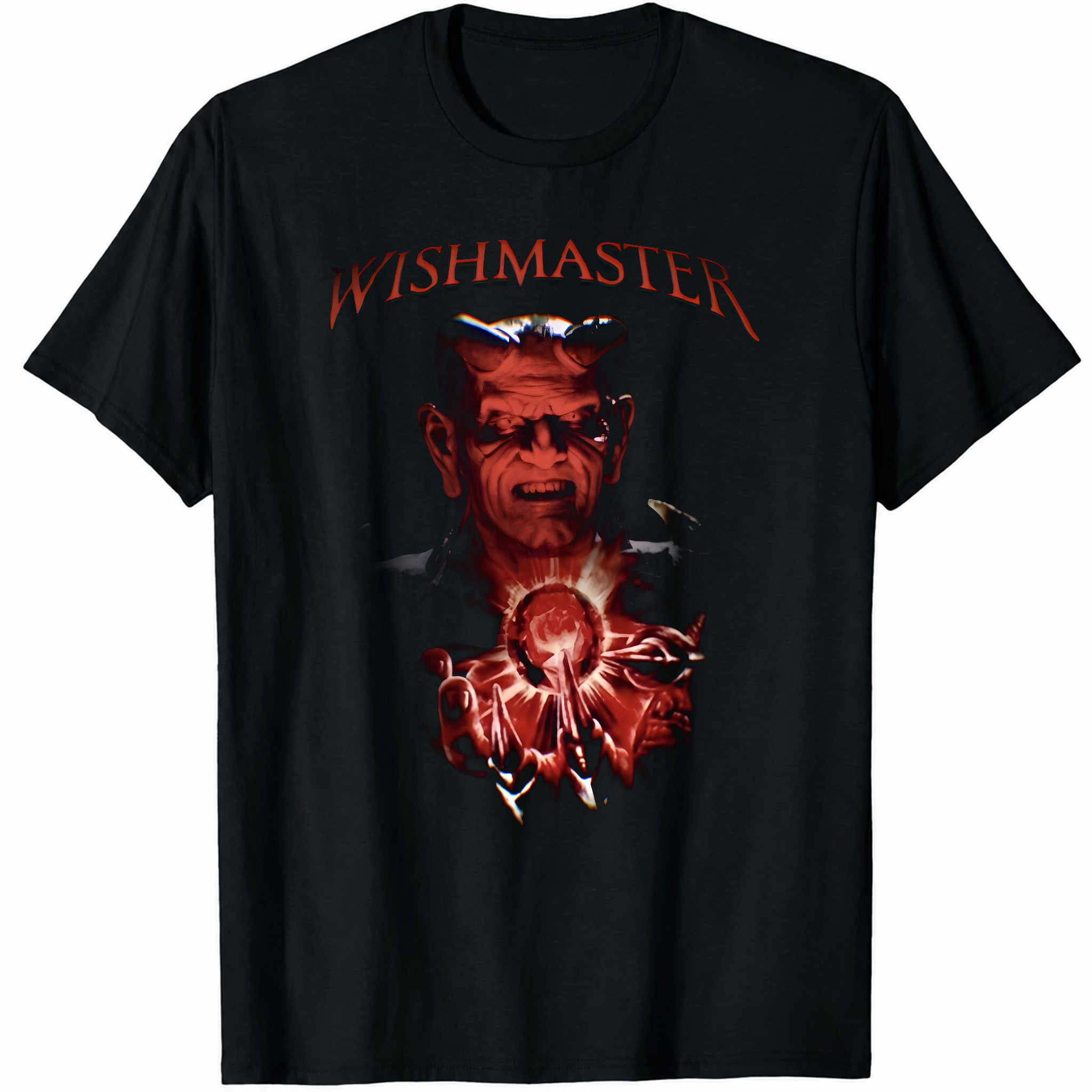 Wish Master T-Shirt, Horror Movie Tee, 90s Cult Classic Shirt, Horror Movie Gift-TH82027