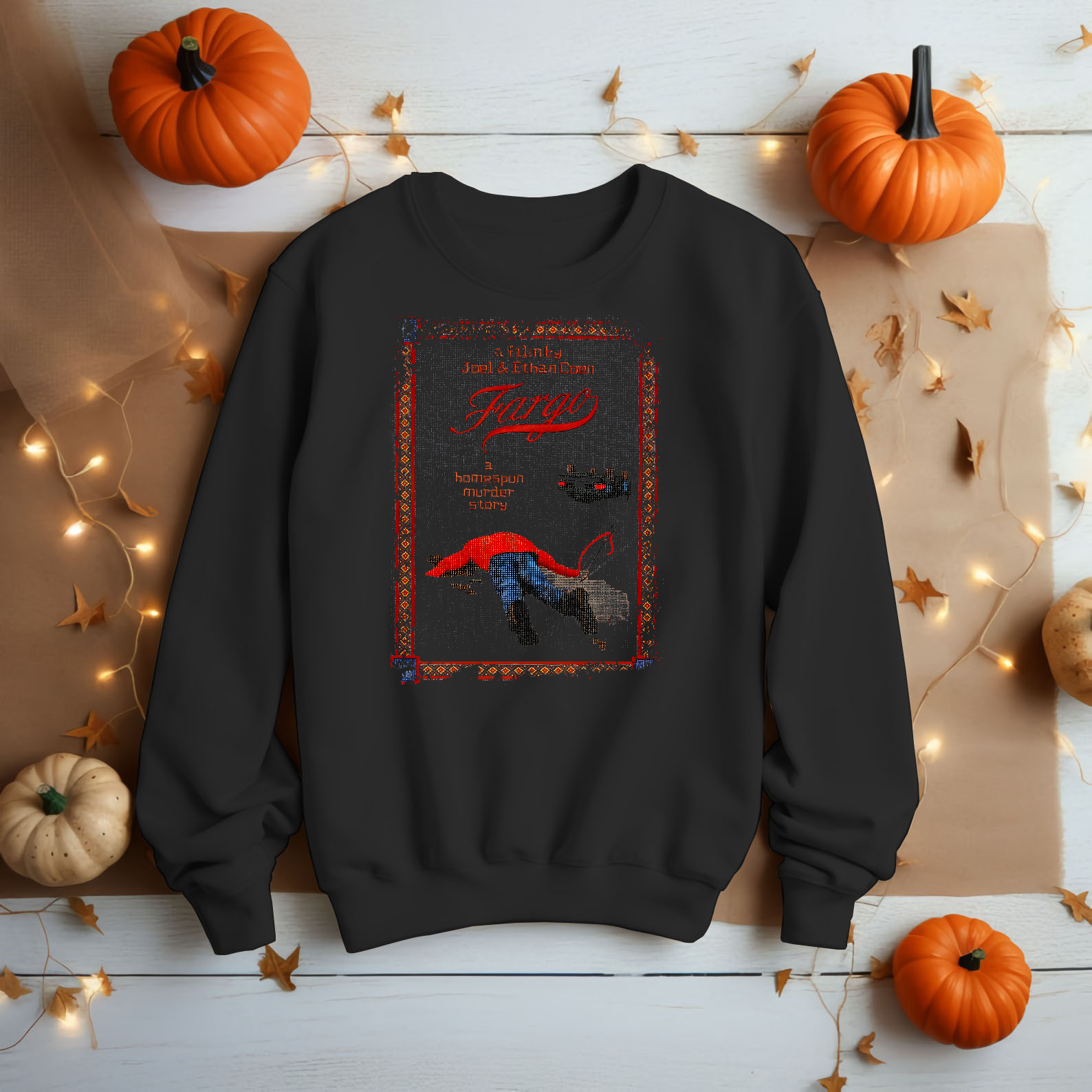 Fargo - Movie Poster Inspired Unisex Black Shirt