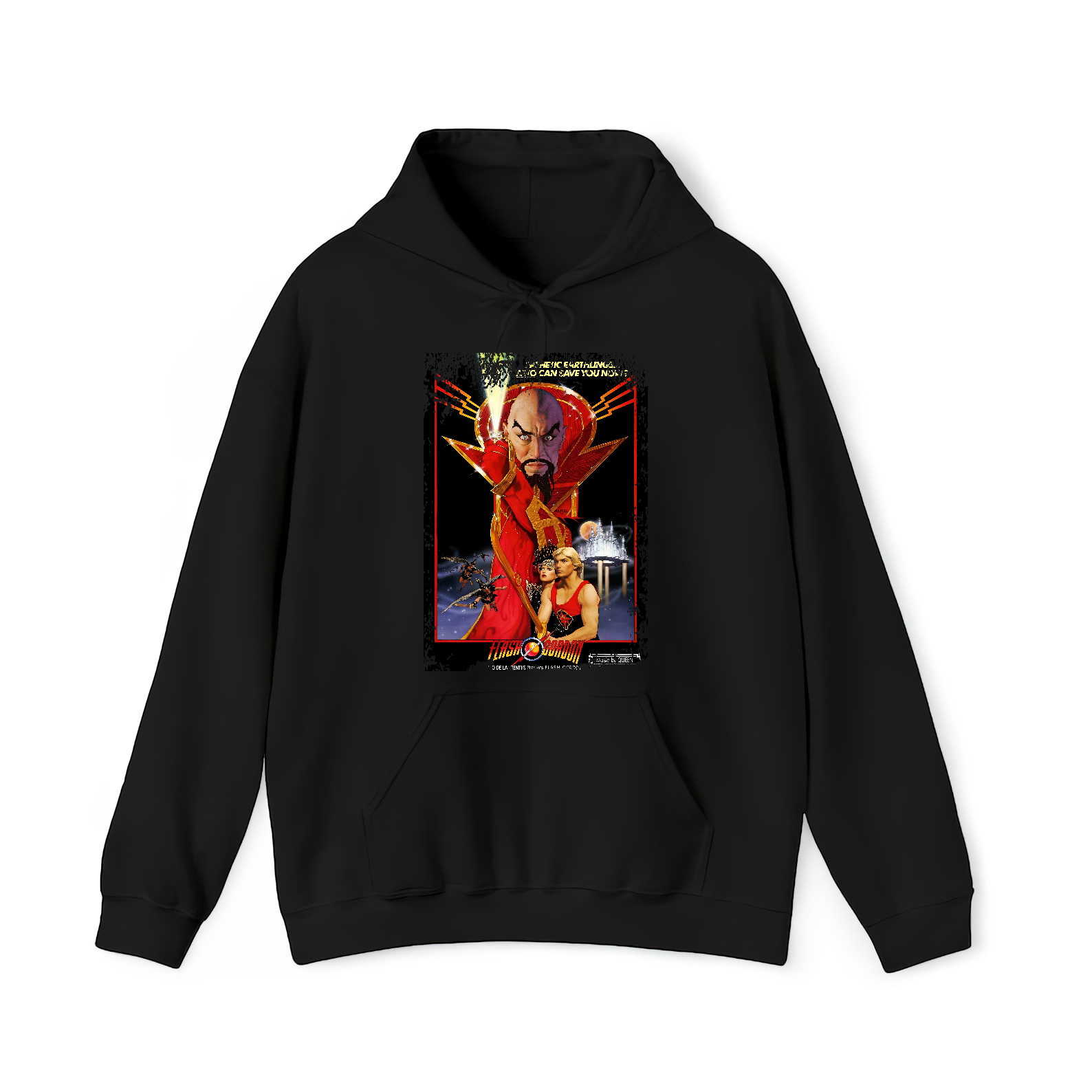 Flash Gordon - Movie Poster Inspired Unisex Black Shirt