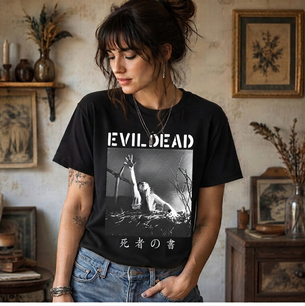 Evil Dead Shirt, Book of the Drop Dead - Tee Shirt, Unisex Tee