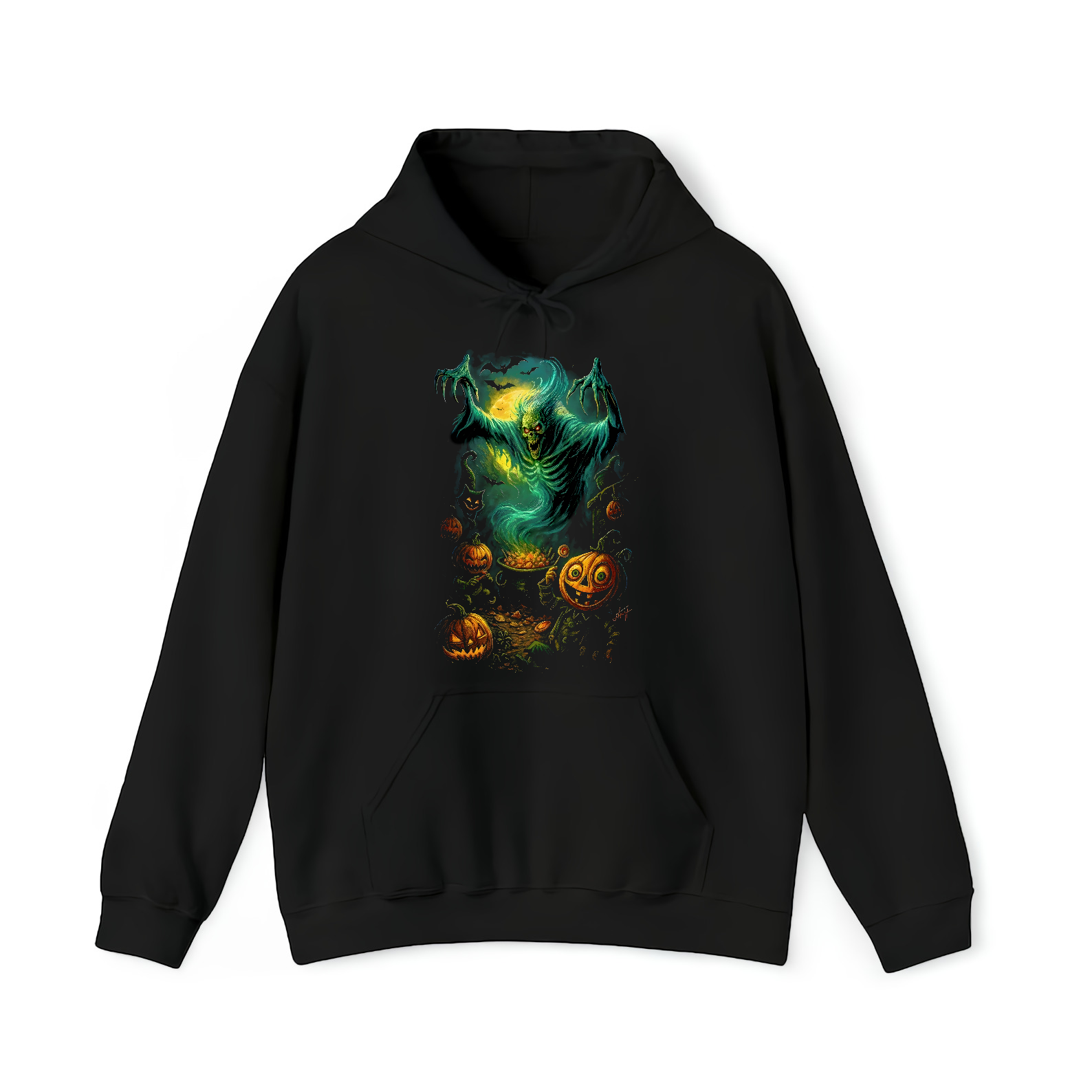 Inspired by Classic Halloween Horror –Candy Cauldron Ghost Wraith Shirt