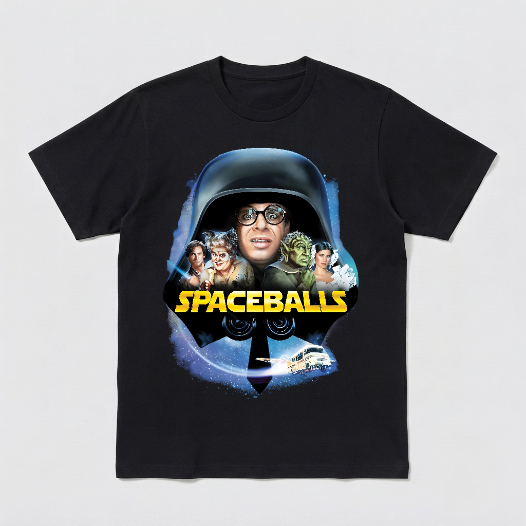 Spaceballs Tee, Space Lover Gift, Galaxy Graphic T-Shirt, Comedy Movie Fan Top-TH82079
