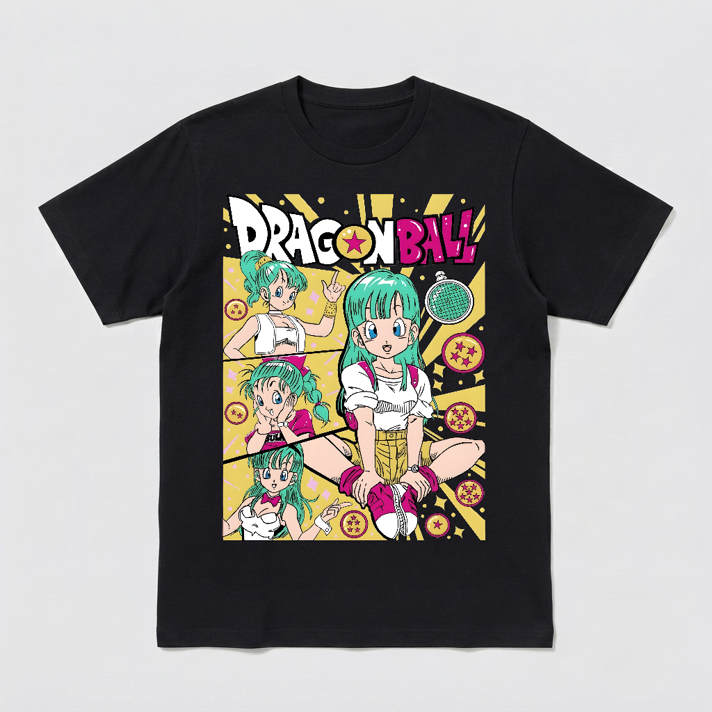 Bulma Shirt Dragon Ball Anime Manga Goku Vegeta S-5XL