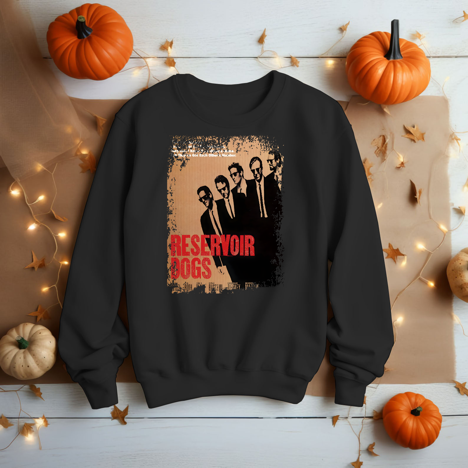 Reservoir Dogs - Movie Poster Inspired Unisex Black Shirt