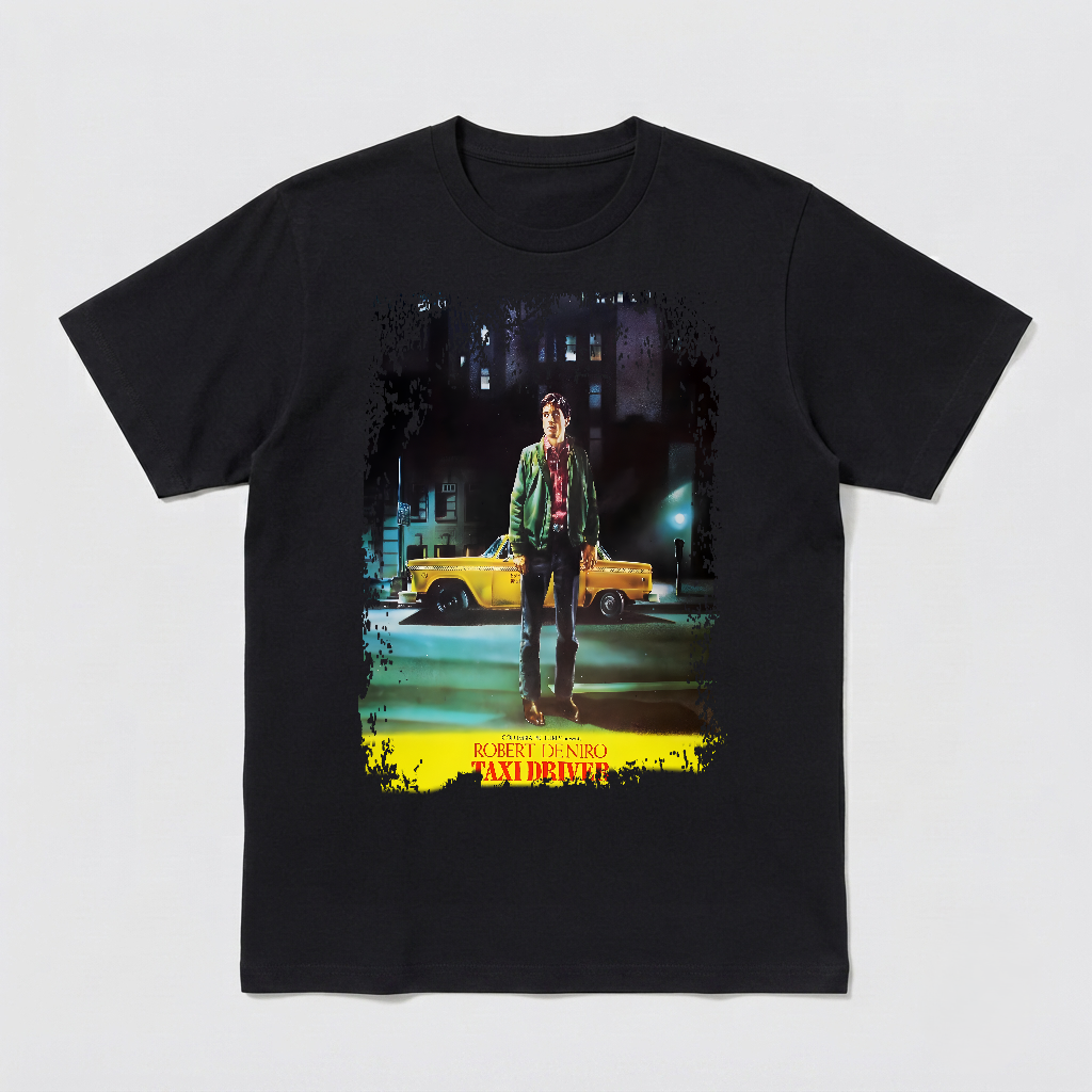 Taxi Driver - Movie Poster Inspired Unisex Black Shirt