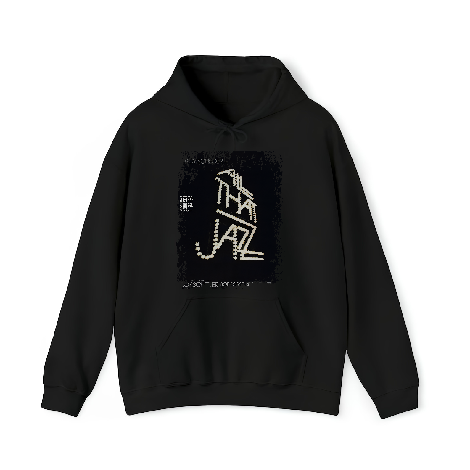 All That Jazz - Movie Poster Inspired Unisex Black T-Shirt - HQ1