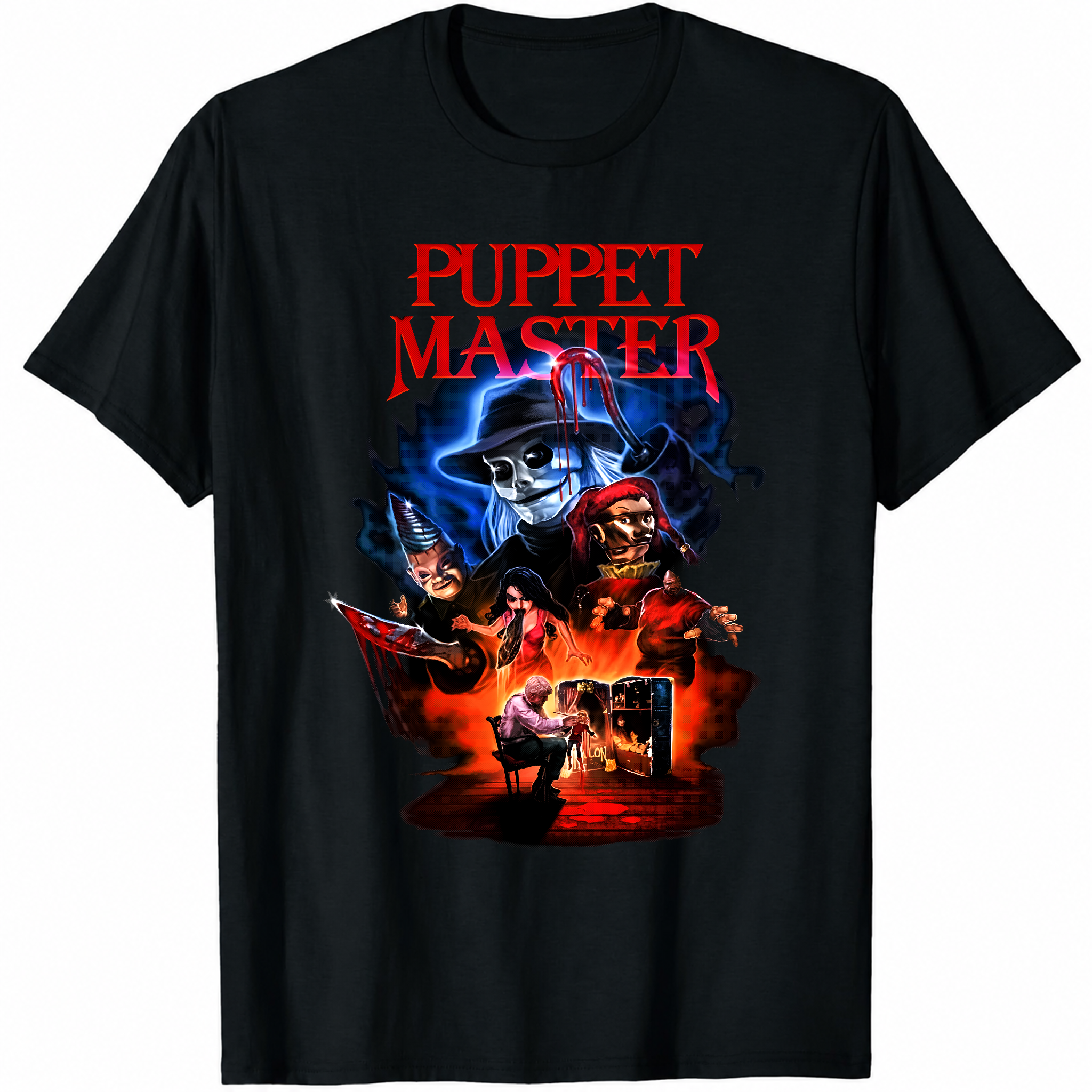 Puppet Master Movie Horror T-Shirt Black S-3XL-TH82003