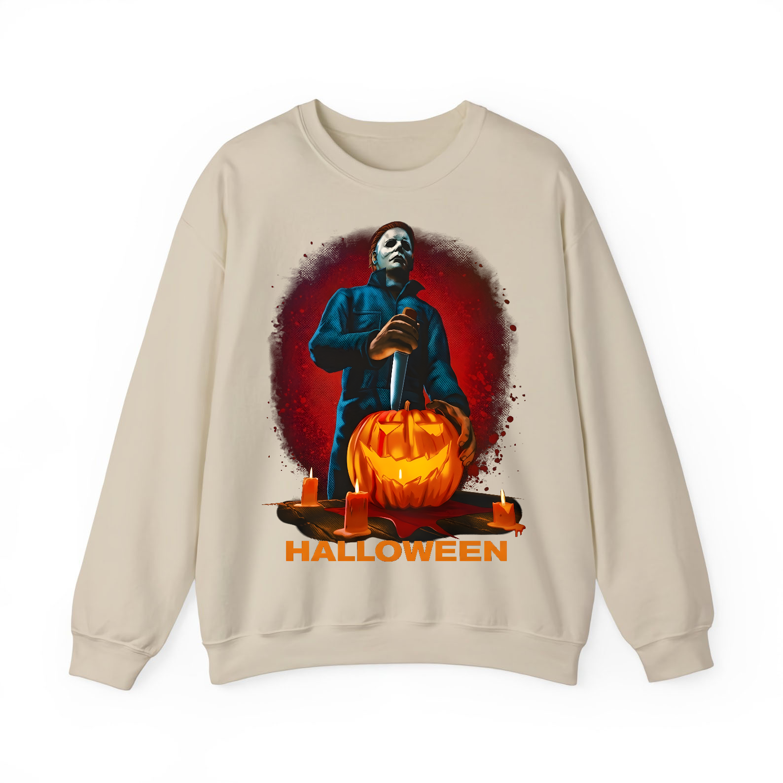 Michael Myers Halloween Horror Movie T-Shirt Black S-3XL-TH81998