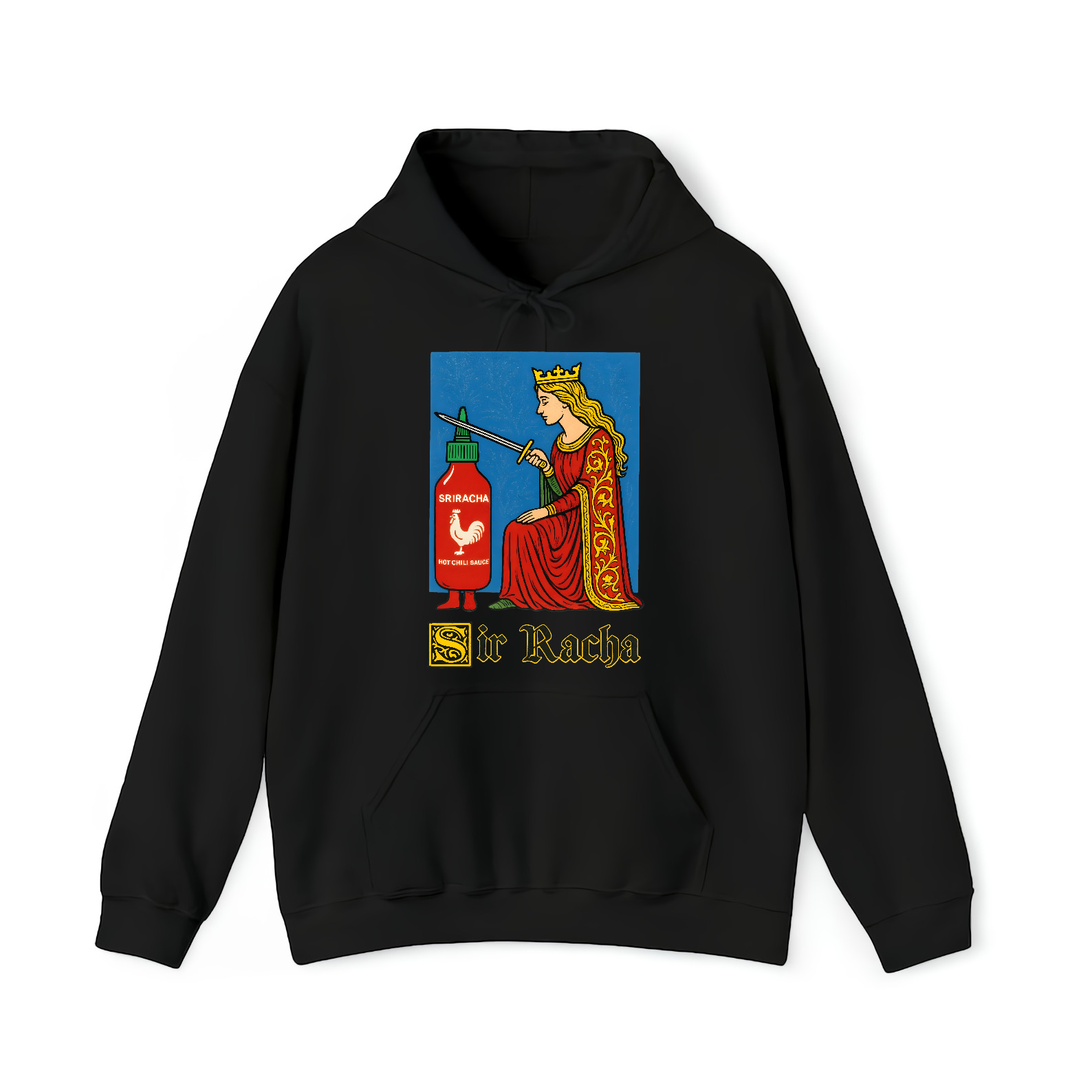 Sir Racha Funny Knight Meme Shirt,Sir Loin Edgy Dark Humor Tshirt for Men Women,Vintage Sriracha Top,Gen Z Humor Shirt,Sarcastic Tee