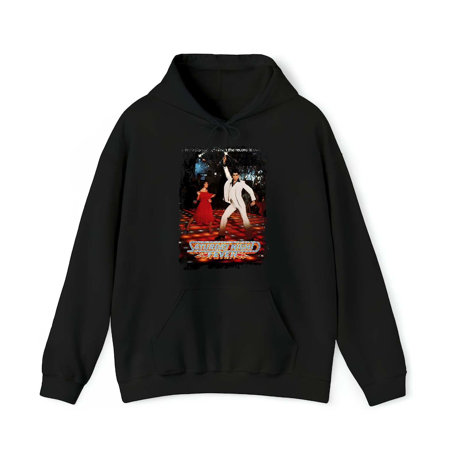 Saturday Night Fever - Movie Poster Inspired Unisex Black Shirt