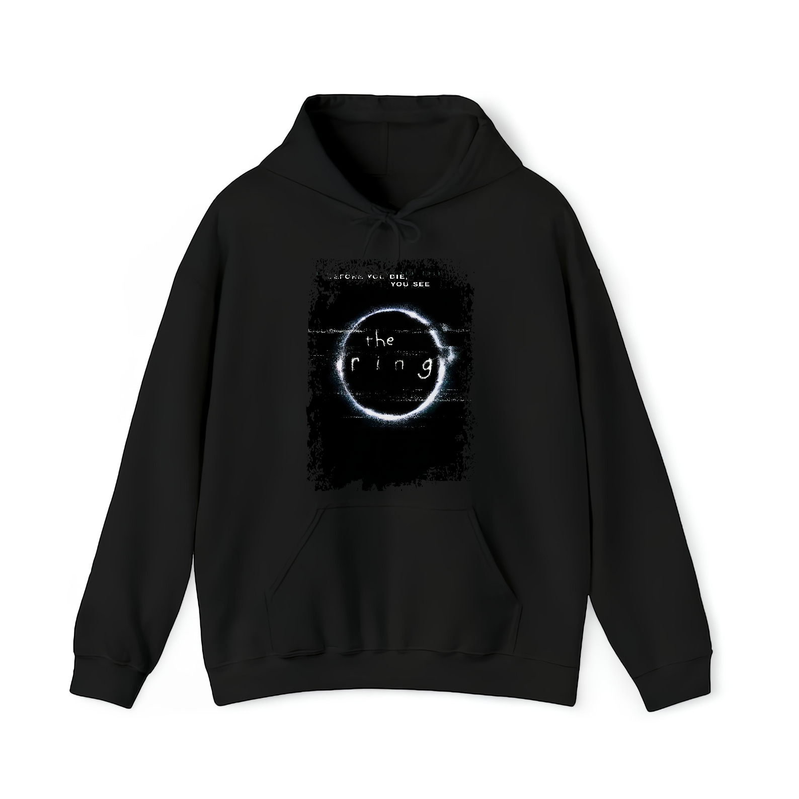 The Ring - Movie Poster Inspired Unisex Black Shirt