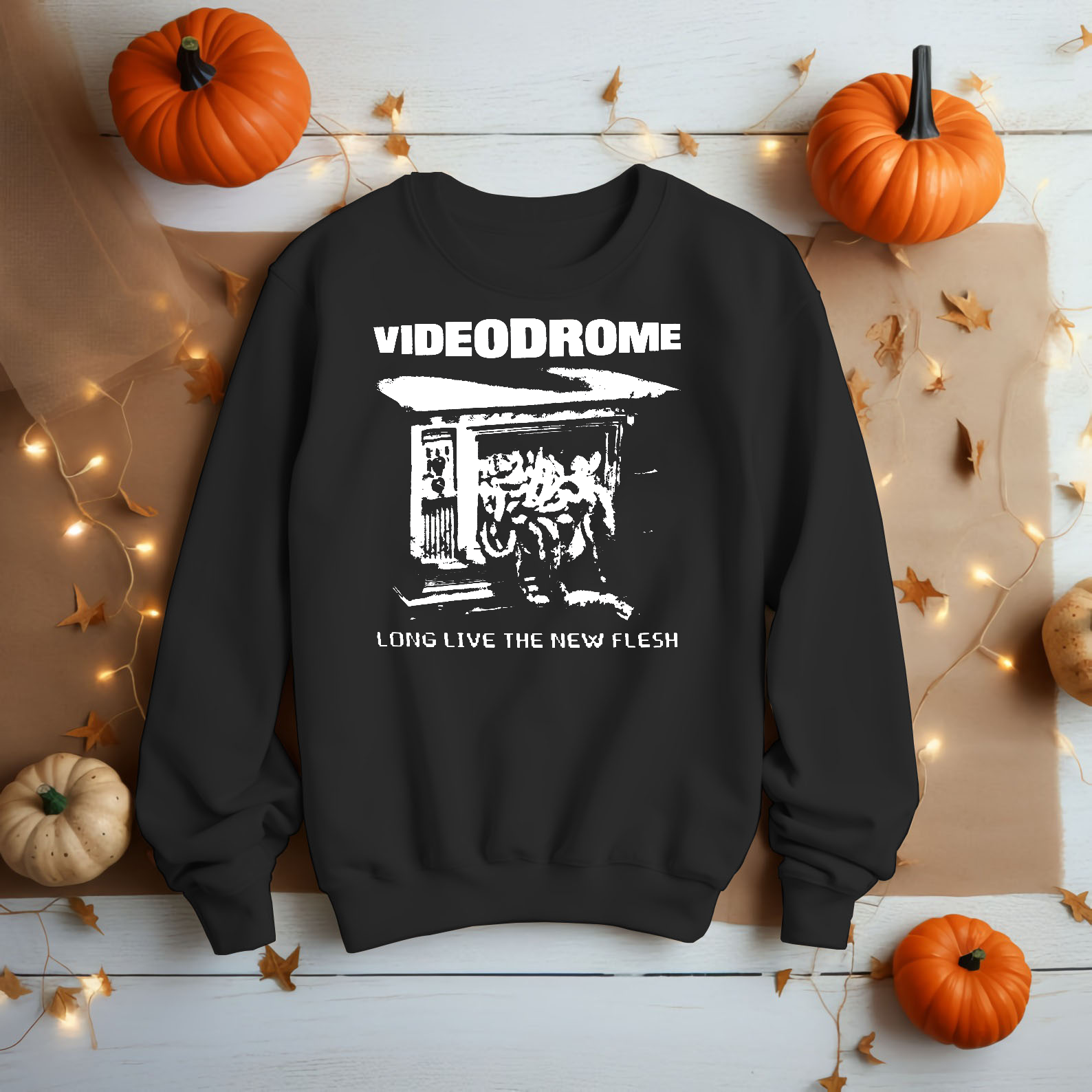 Videodrome Shirt 1983 David Cronenberg Debbie Harry James Woods Sci-Fi Horror