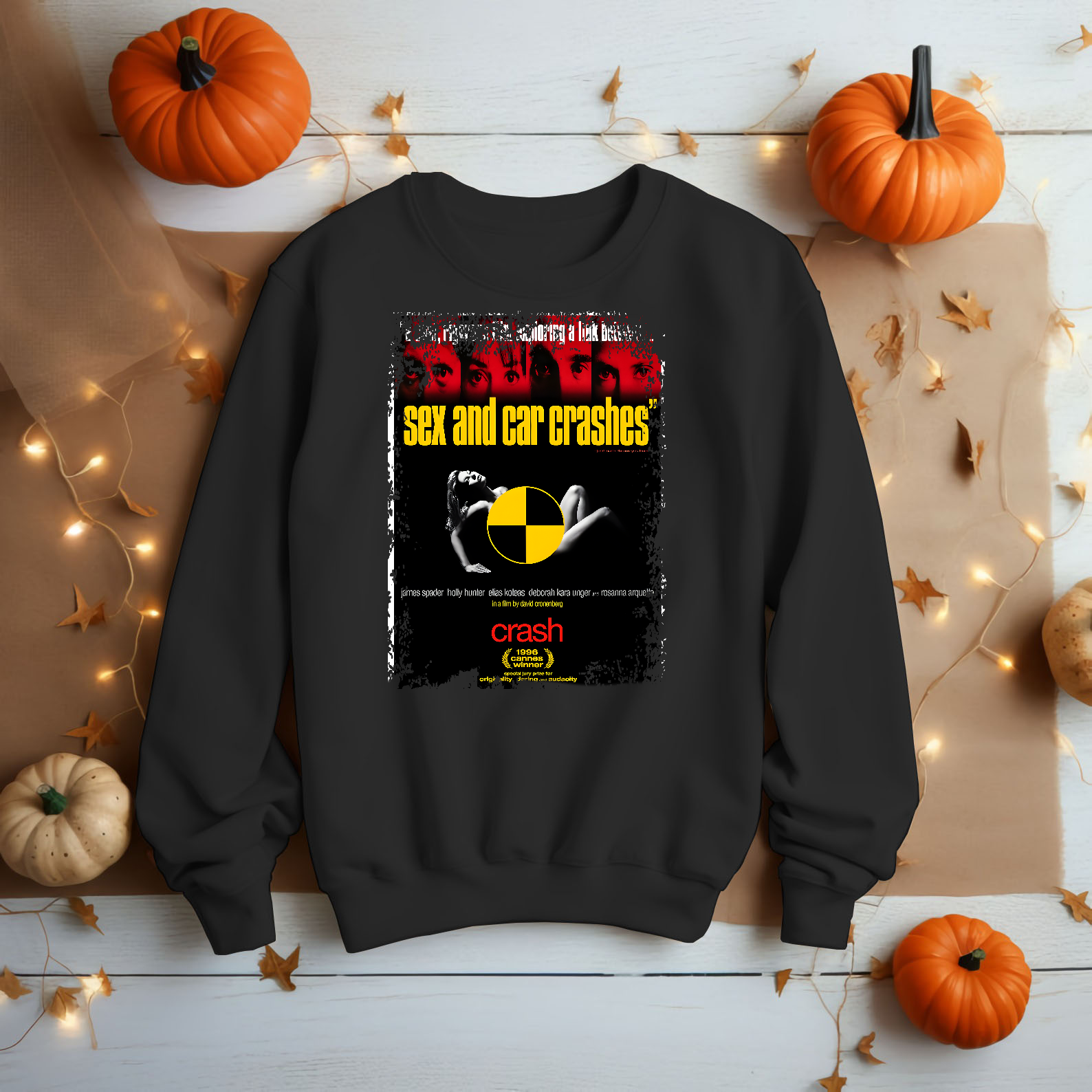 Crash - Movie Poster Inspired Unisex Black Shirt