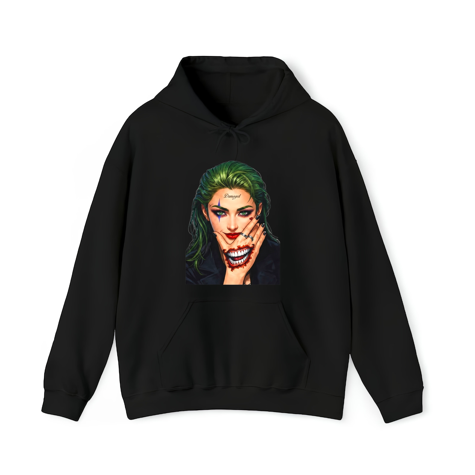 Unisex Cotton Crew Tee Thai woman Joker lingling art 00K fun gift idea