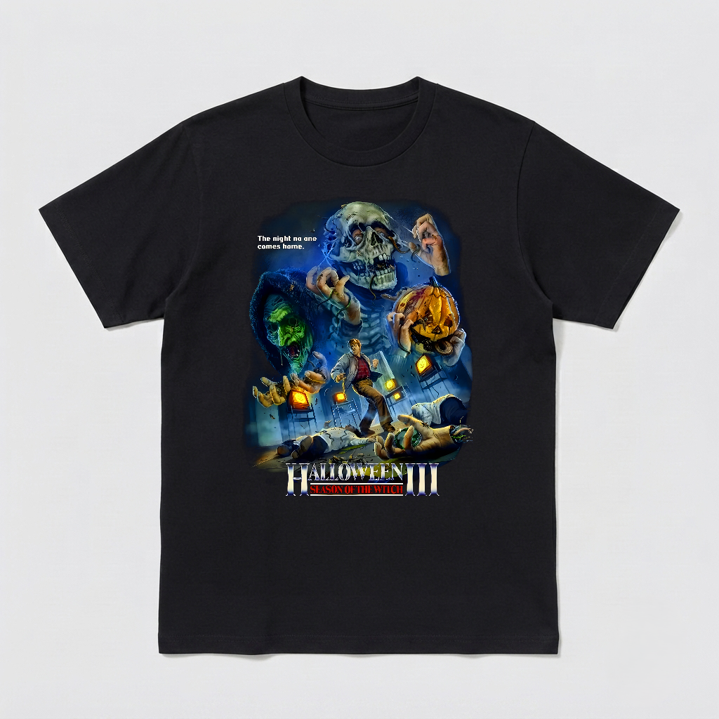 Halloween III Season of the Witch Horror Movie T-Shirt Black S-3XL-TH82011